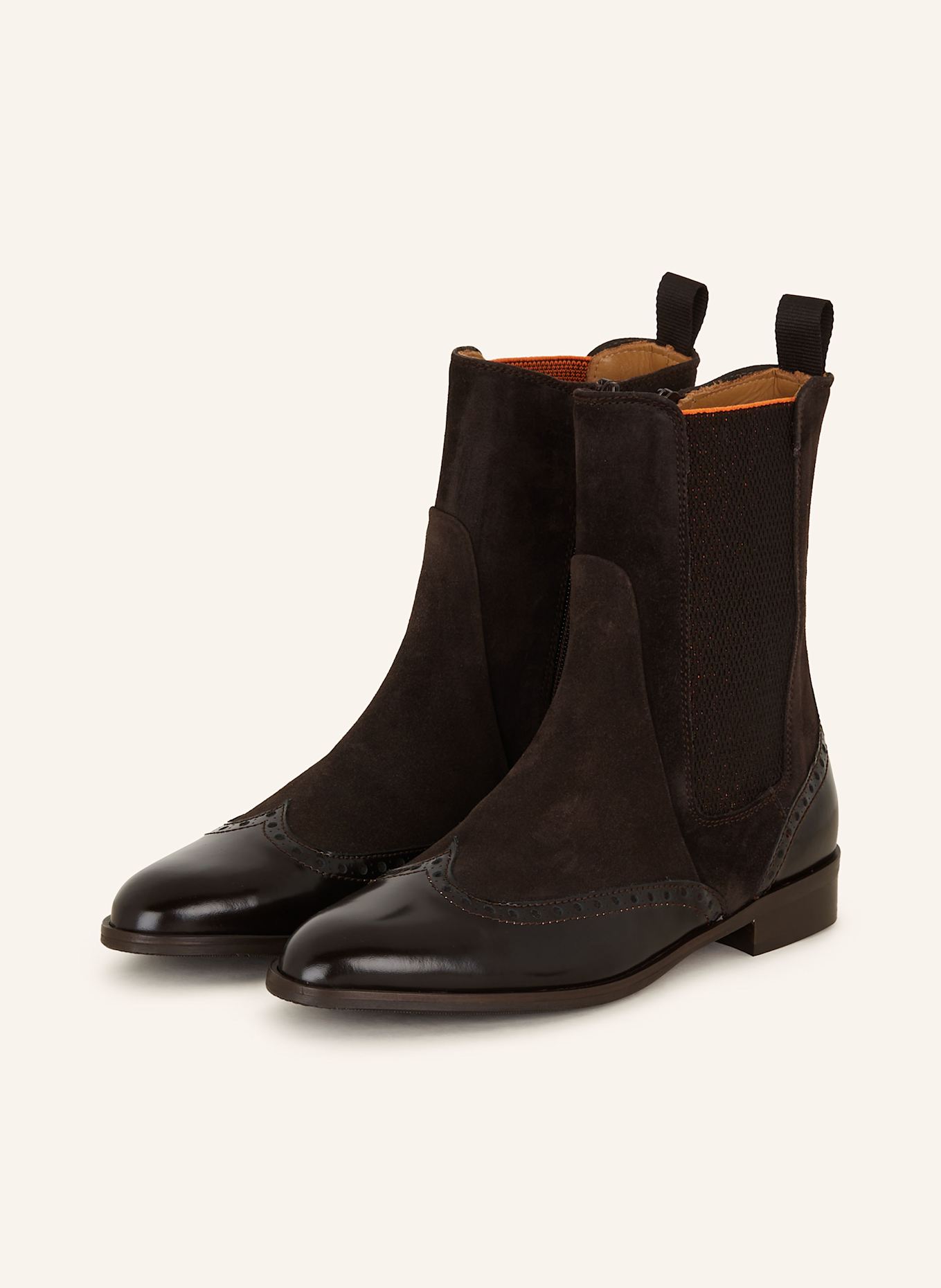 Pertini Chelsea-Boots, Farbe: DUNKELBRAUN (Bild 1)