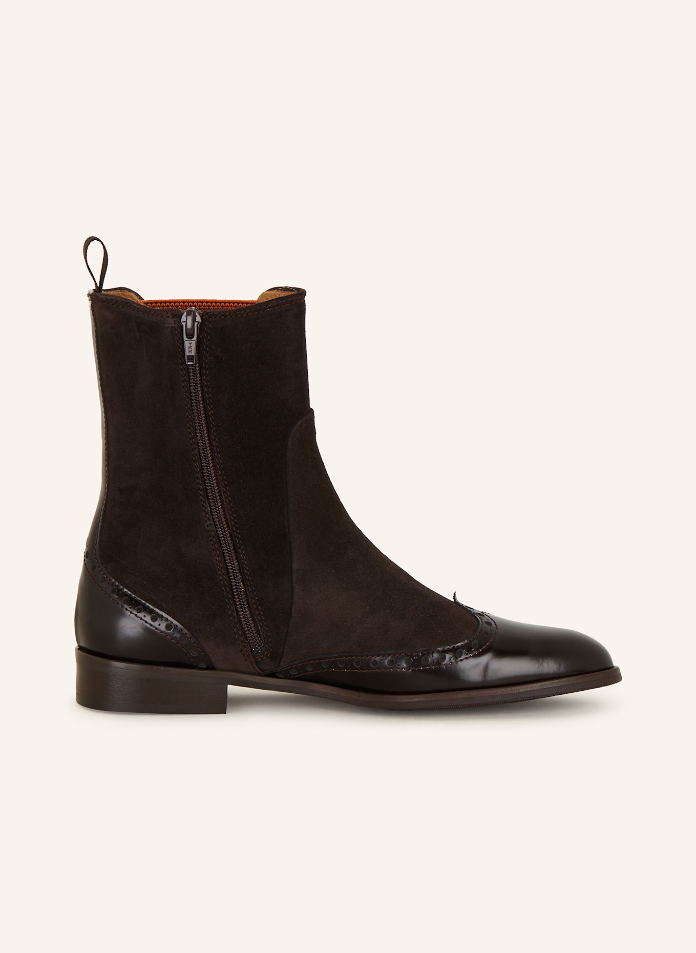 Pertini Chelsea-Boots, Farbe: DUNKELBRAUN (Bild 5)