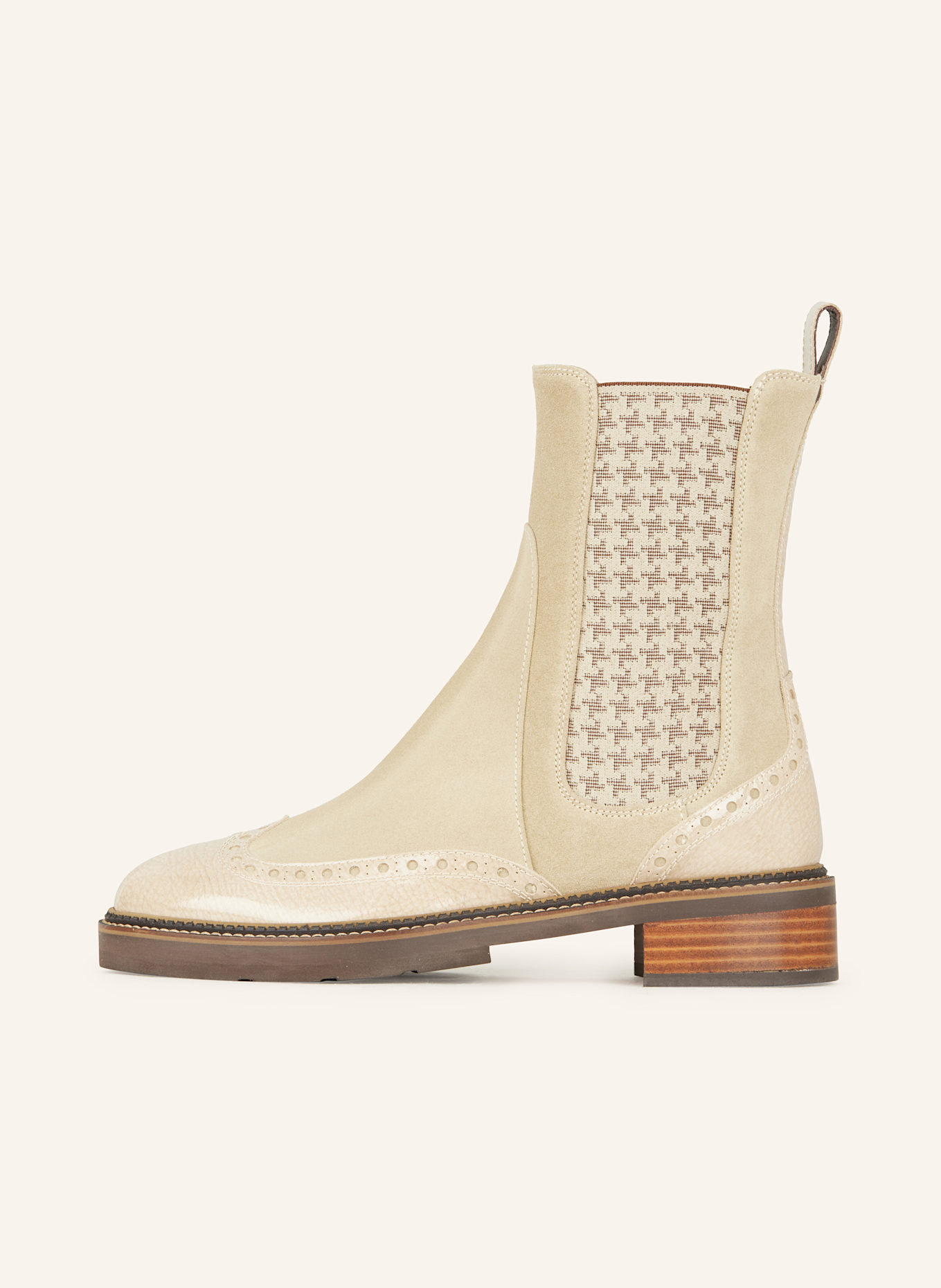 Pertini Botki chelsea: JASNOBRĄZOWY