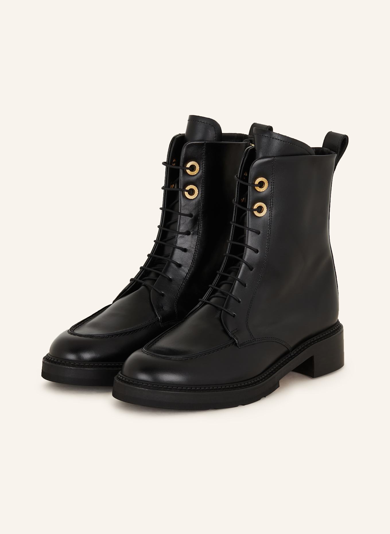 Pertini Lace-up boots: BLACK