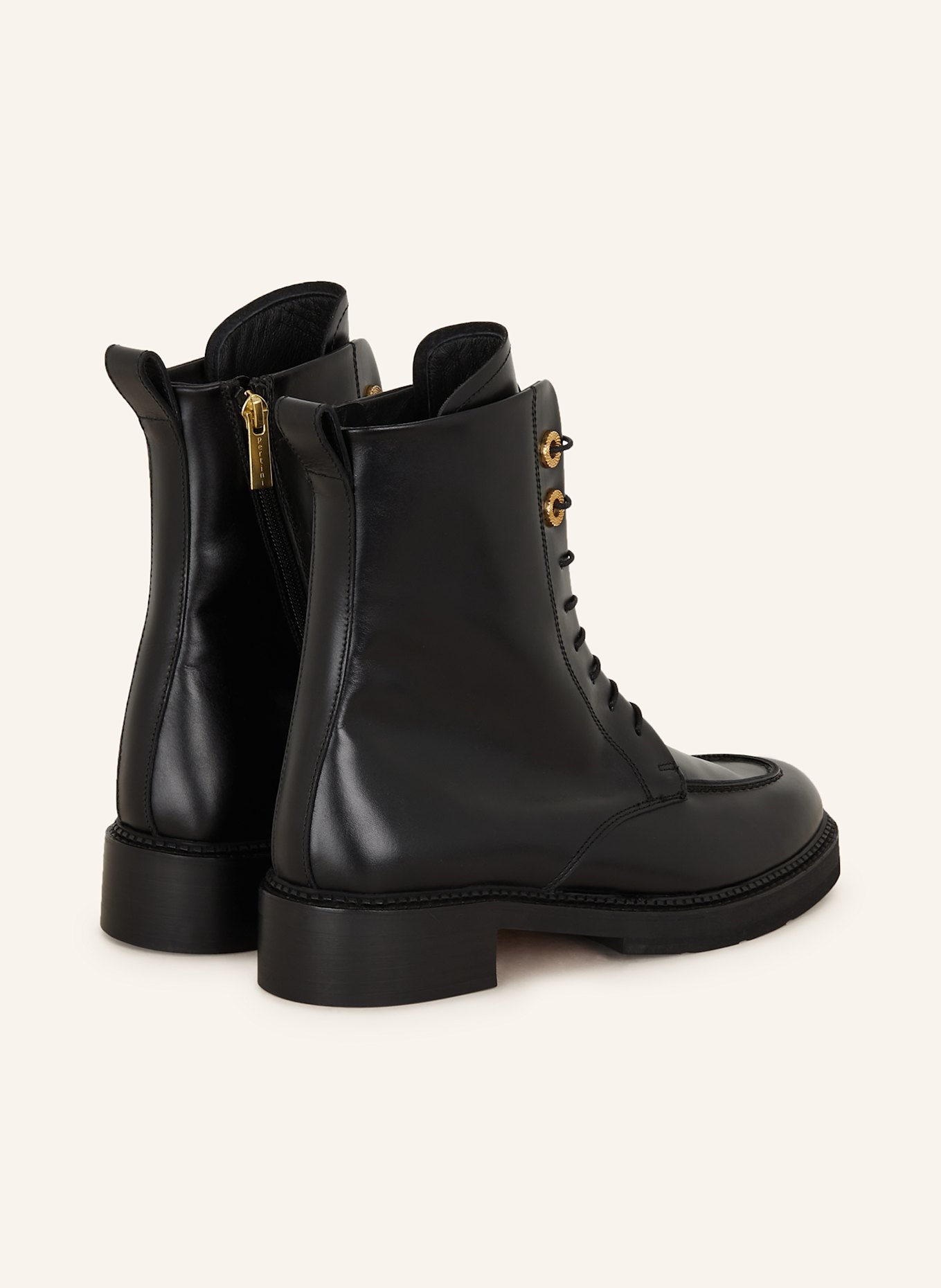 Pertini Lace-up boots: BLACK