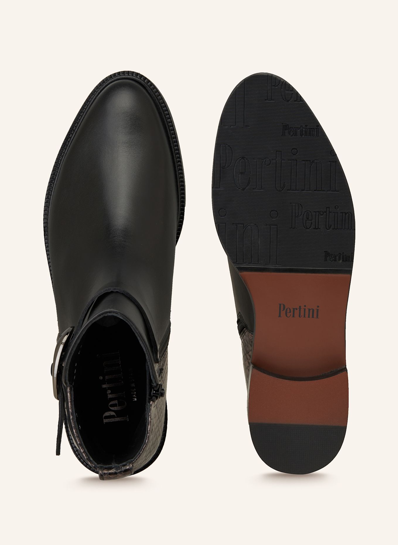 Pertini Stiefeletten, Farbe: SCHWARZ/ DUNKELGRAU (Bild 6)