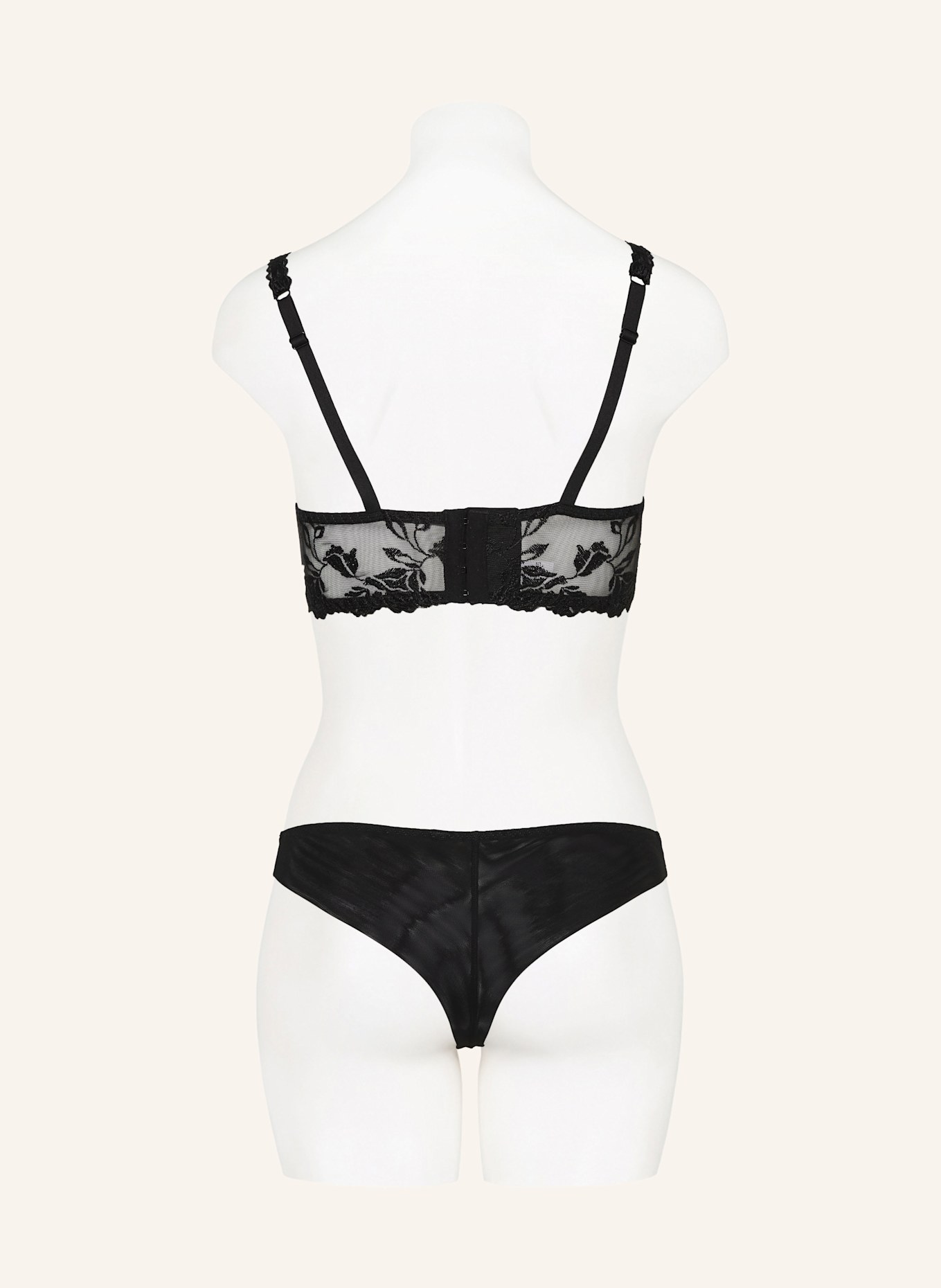 Aubade Stringi SOFTESSENCE: CZARNY