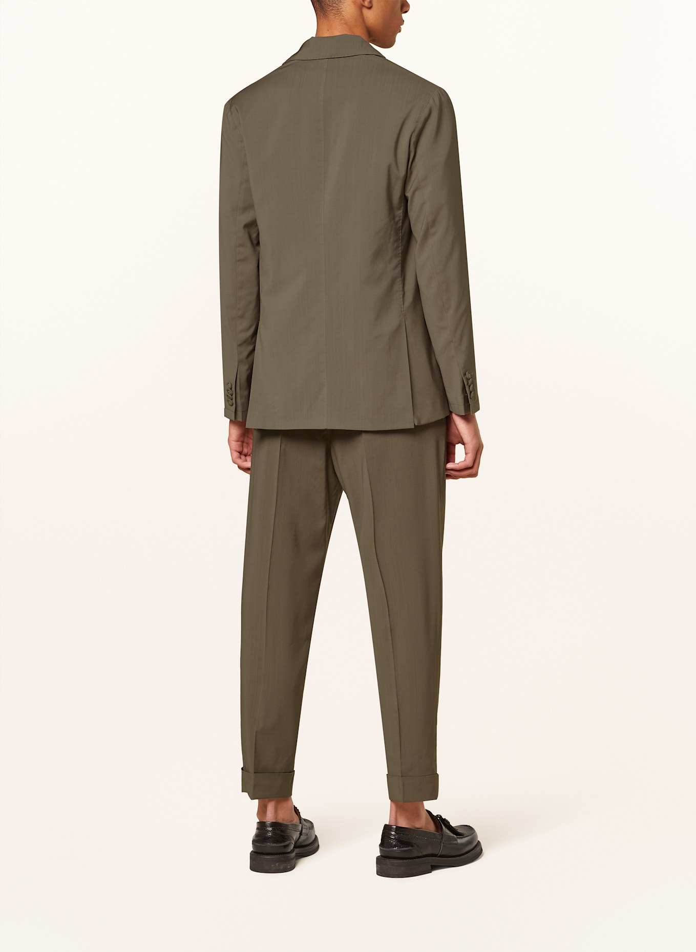 Officine Générale Anzugsakko KEANU Regular Fit: DARK CLAY