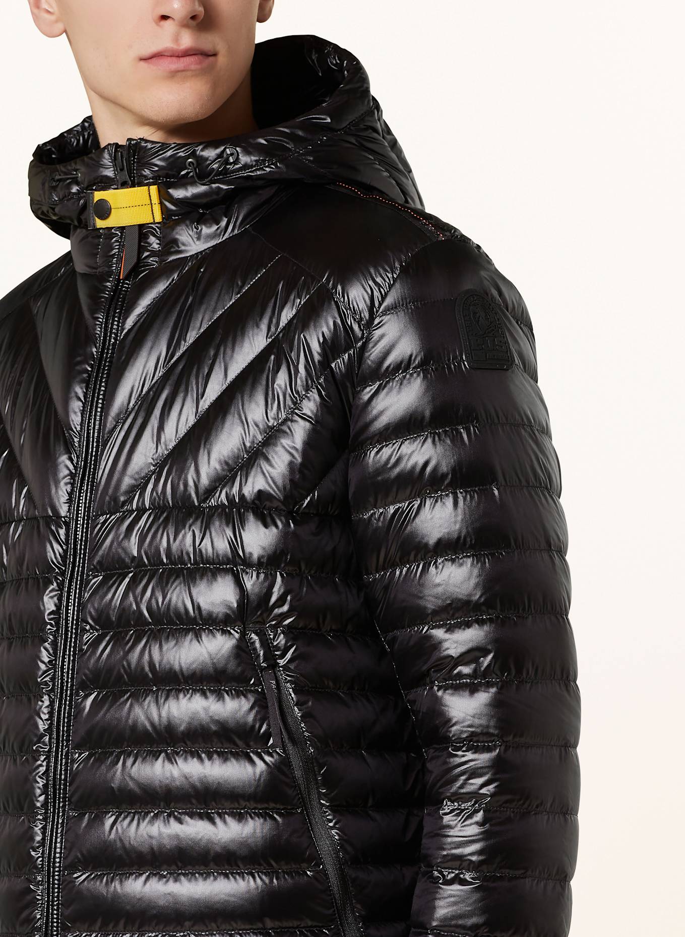 PARAJUMPERS MIROKU lightweight down jacket: BLACK
