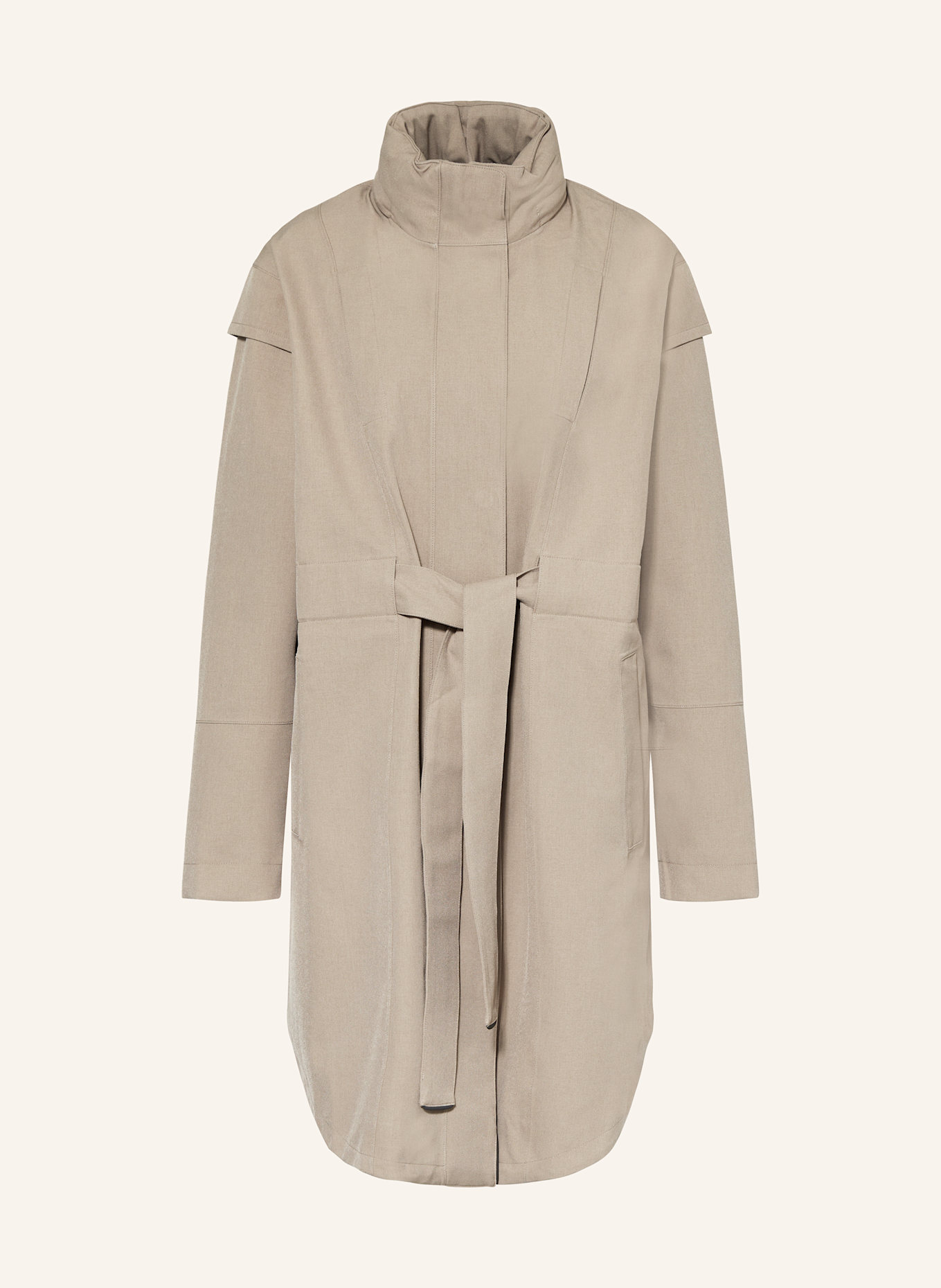 BRGN Regenmantel MONSUN: TAUPE