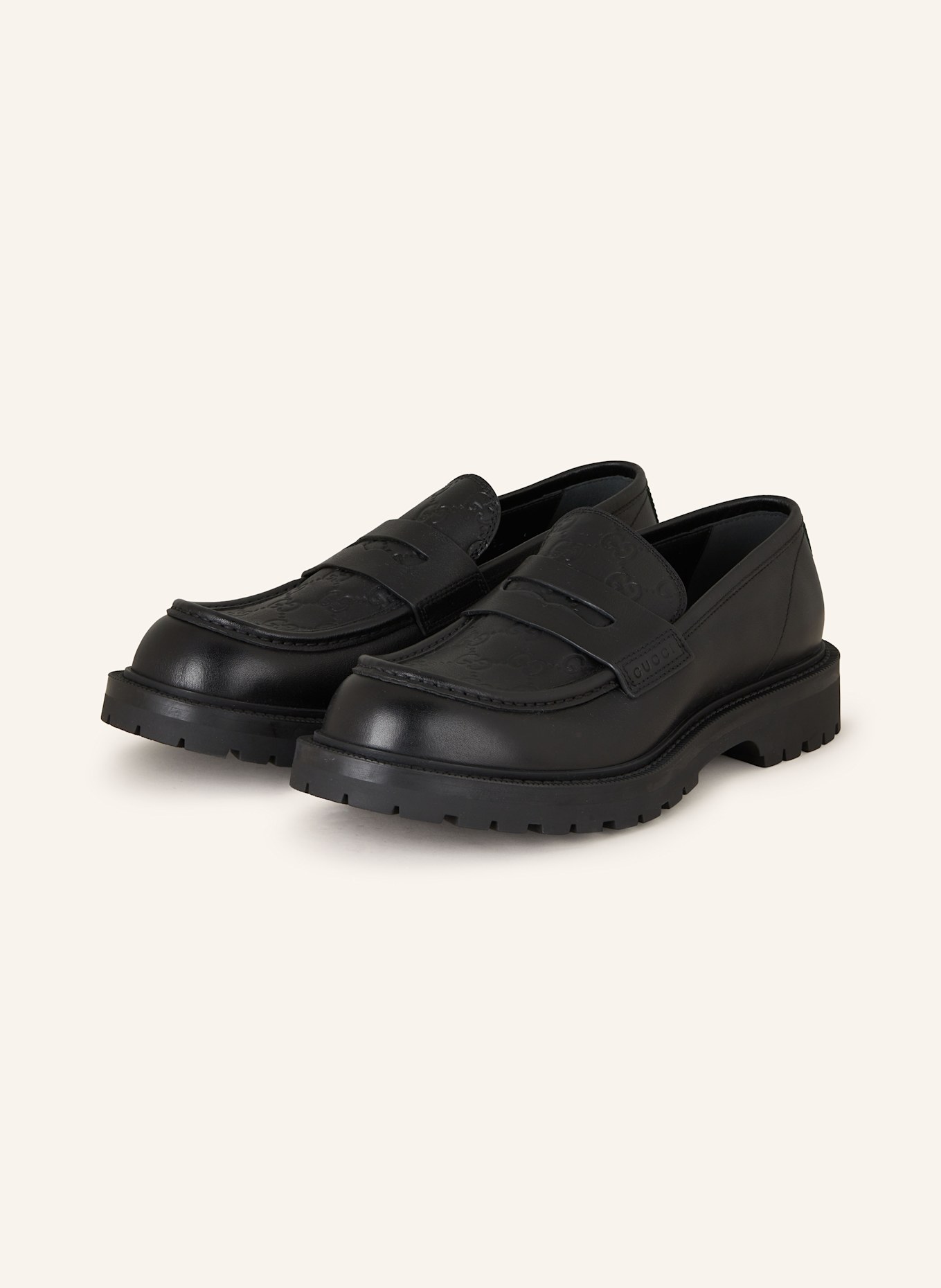 GUCCI Penny loafers, Color: 1072 NERO (Image 1)