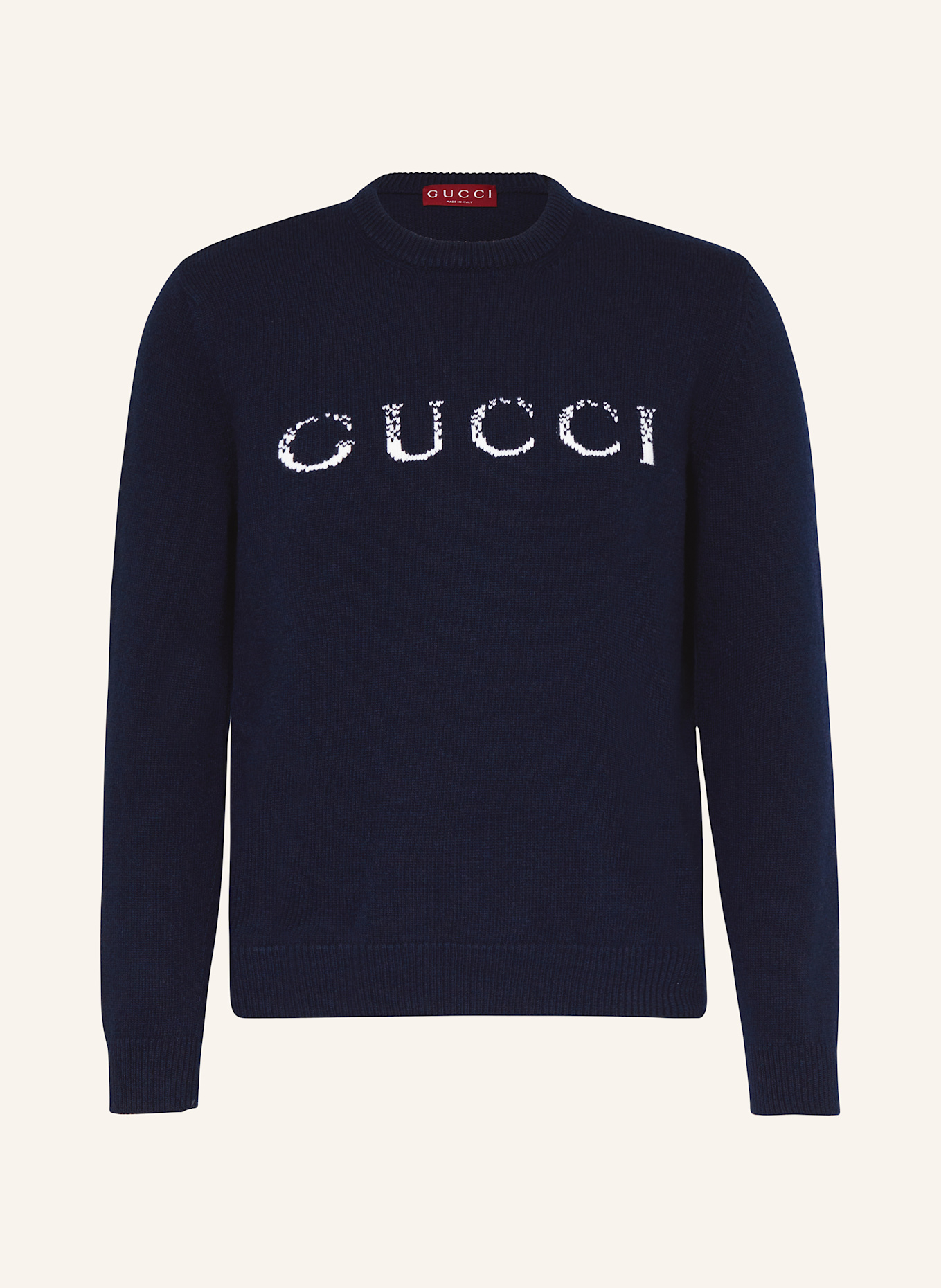 GUCCI Sweater in dark blue white