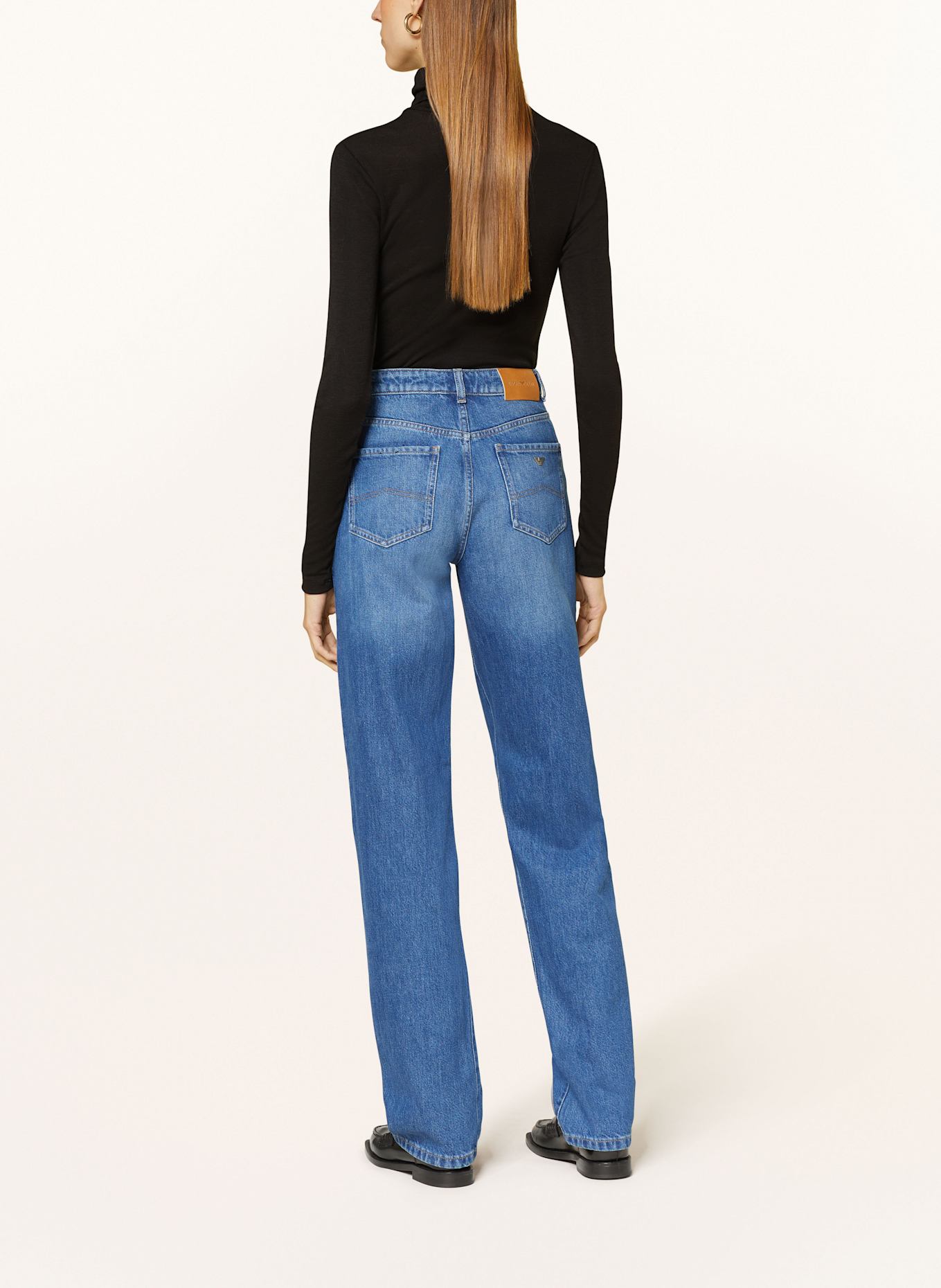 EMPORIO ARMANI Straight jeans, Color: 0942 mid blue (Image 3)