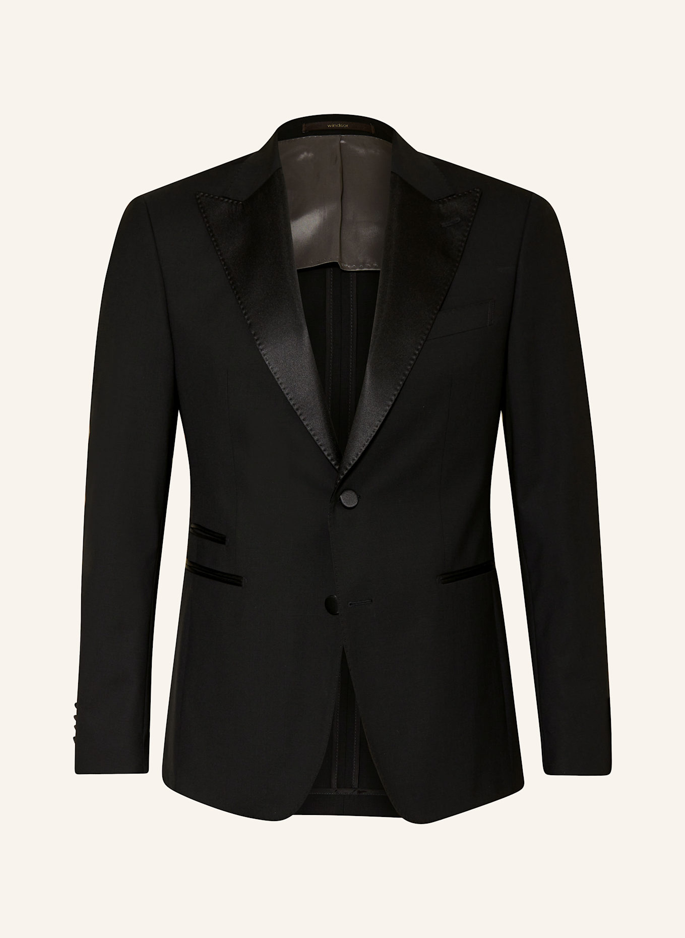 windsor. Anzugsakko TONI Extra Slim Fit, Farbe: SCHWARZ (Bild 1)