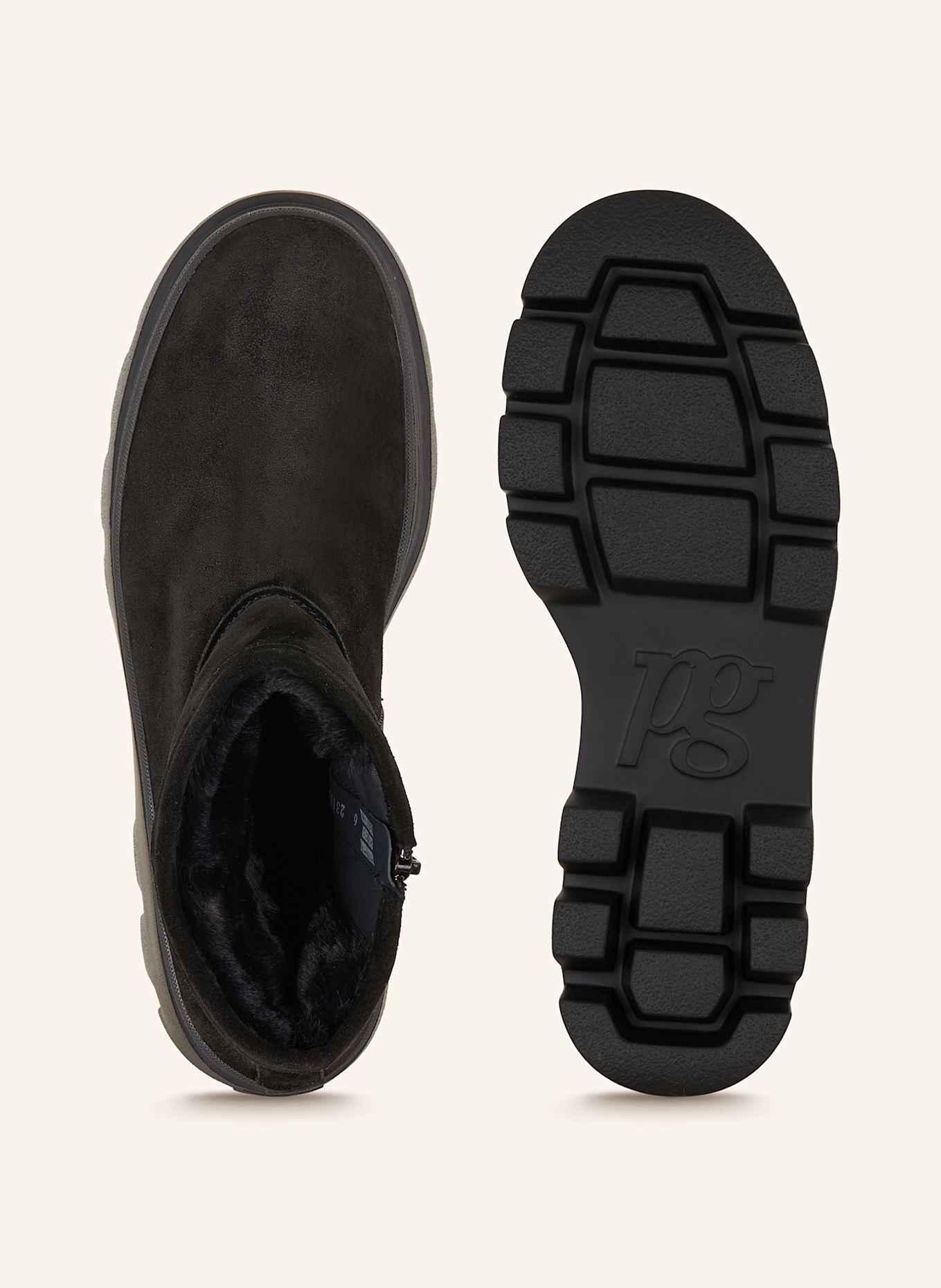 paul green Stiefeletten: SCHWARZ