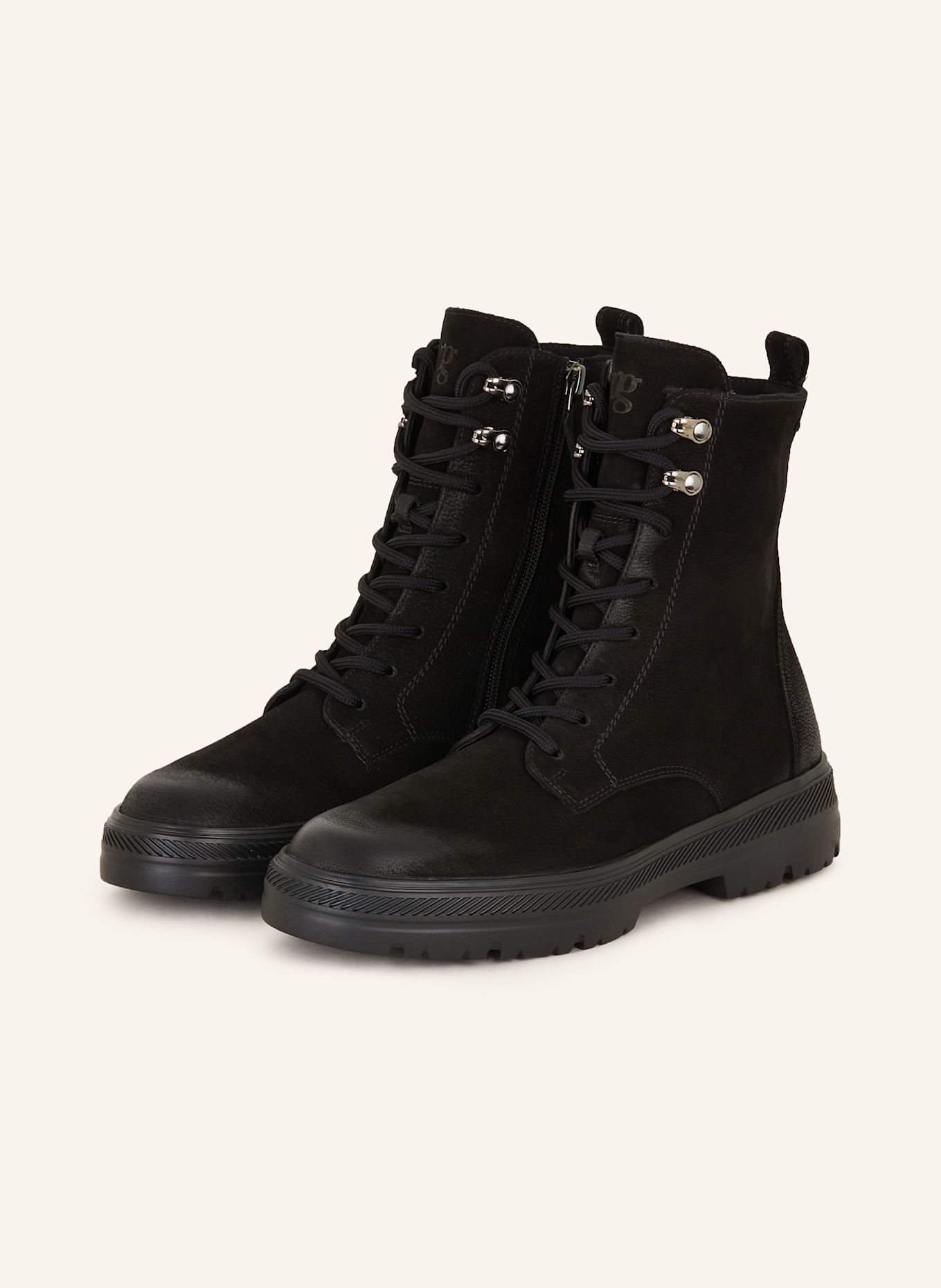 paul green Schnürboots: SCHWARZ