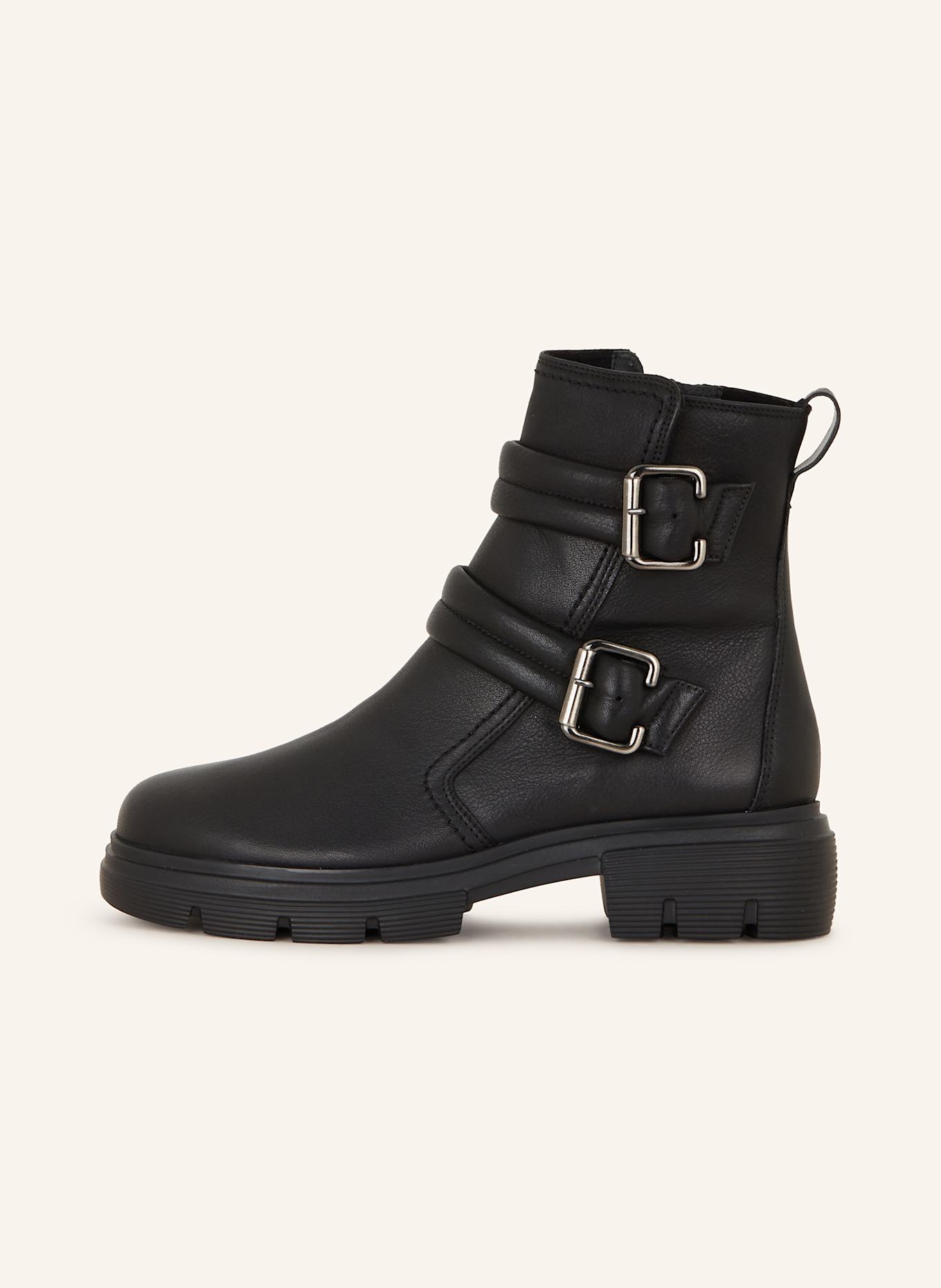 paul green Biker boots: BLACK