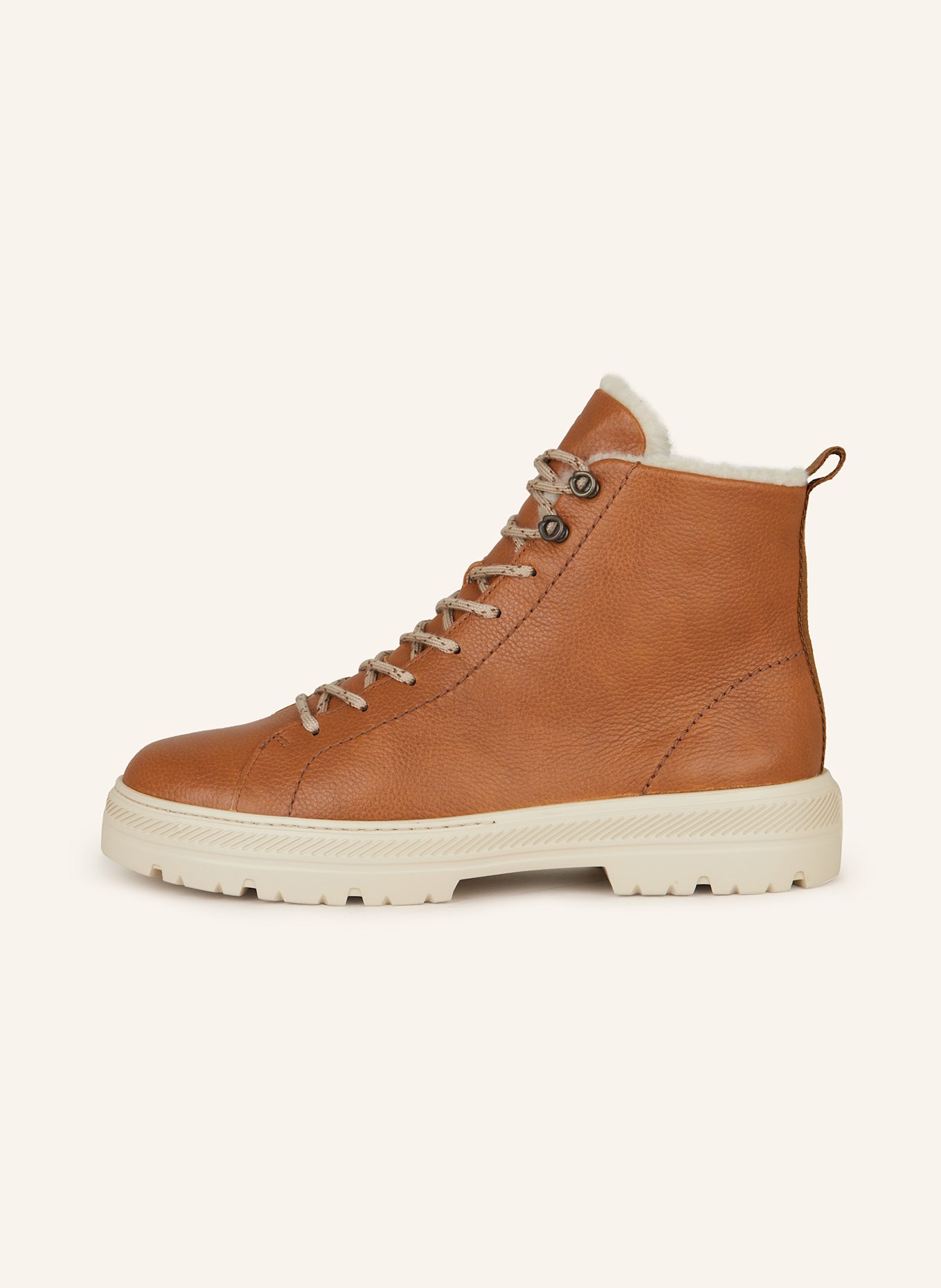 paul green Schnürboots: BRAUN