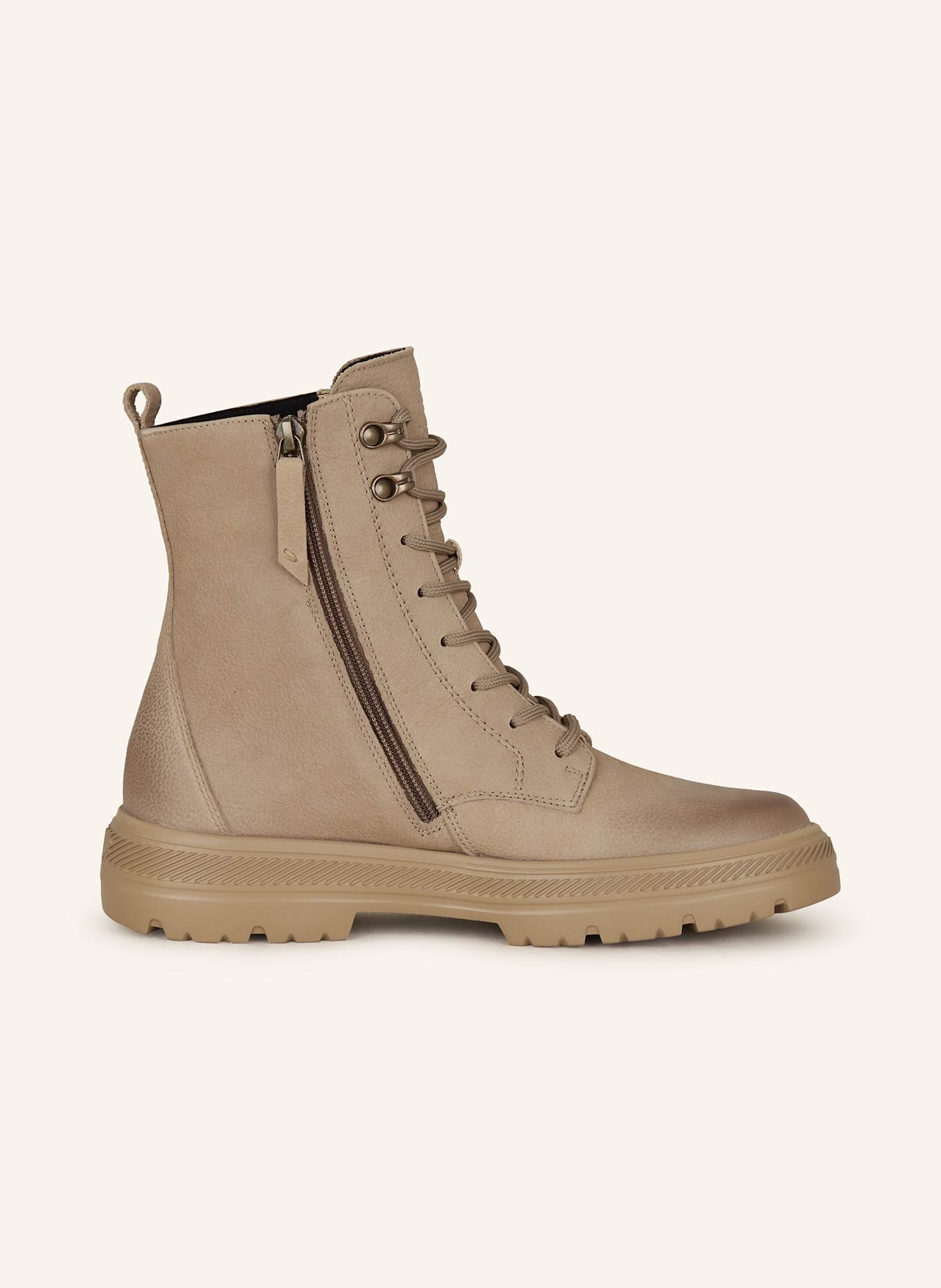 paul green Lace-up boots: LIGHT BROWN