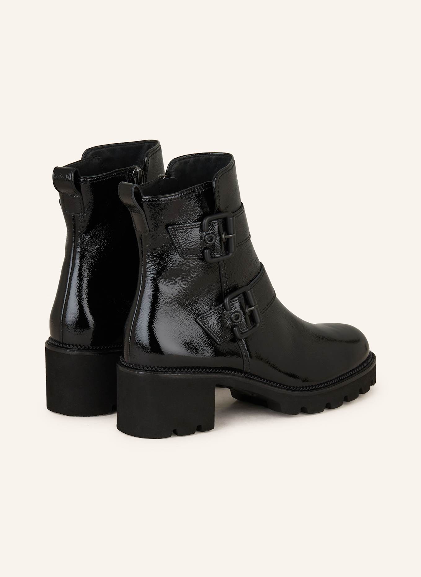 paul green Biker Boots: SCHWARZ