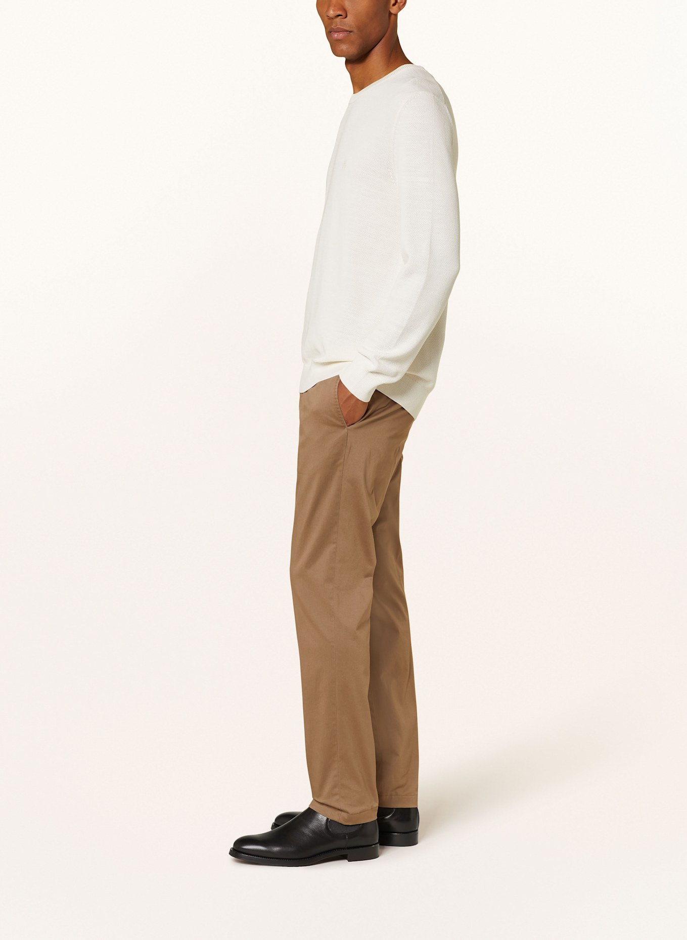 HILTL Chinos slim fit, Color: BROWN (Image 4)