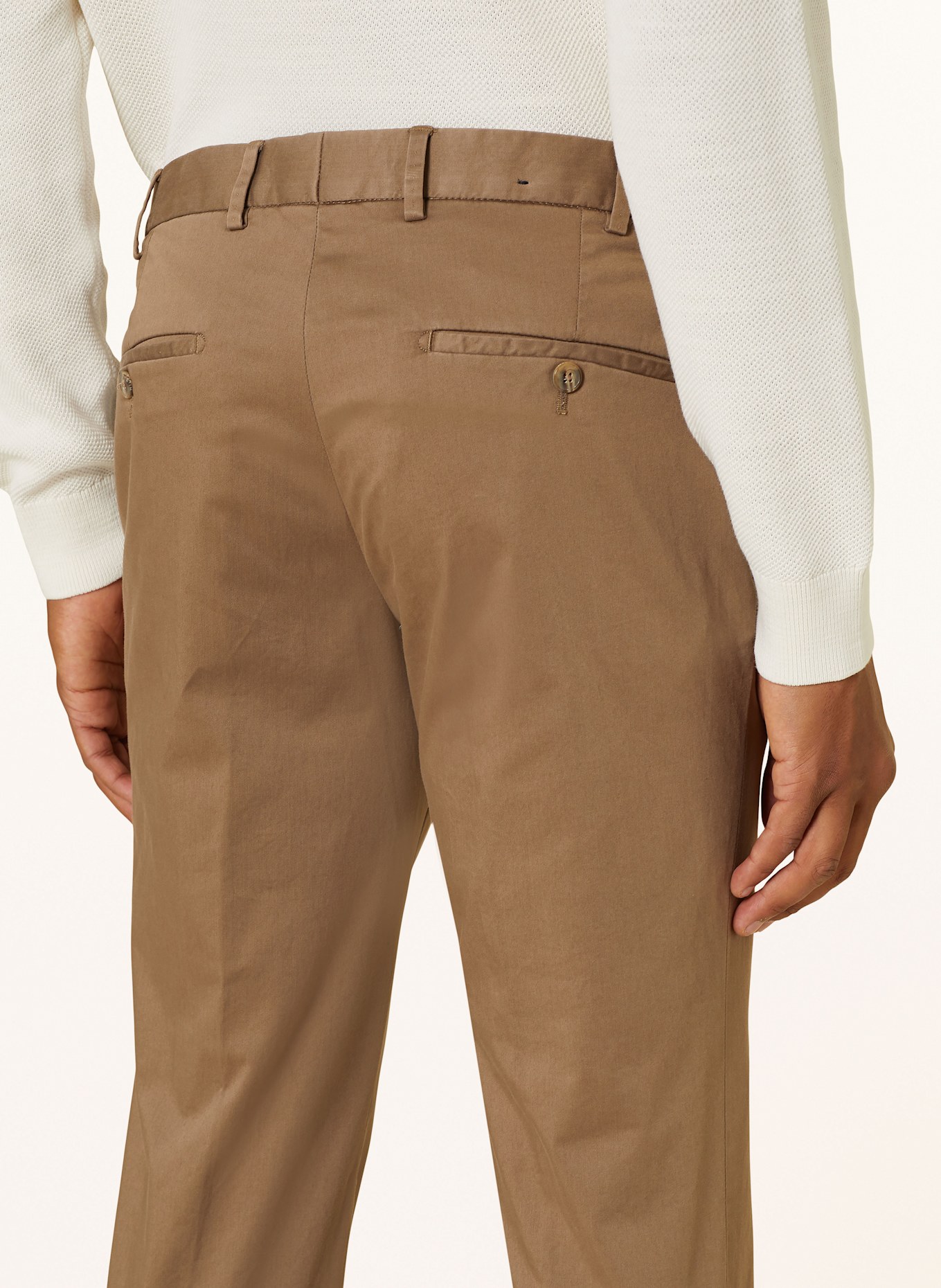 HILTL Chino Slim Fit, Farbe: BRAUN (Bild 6)