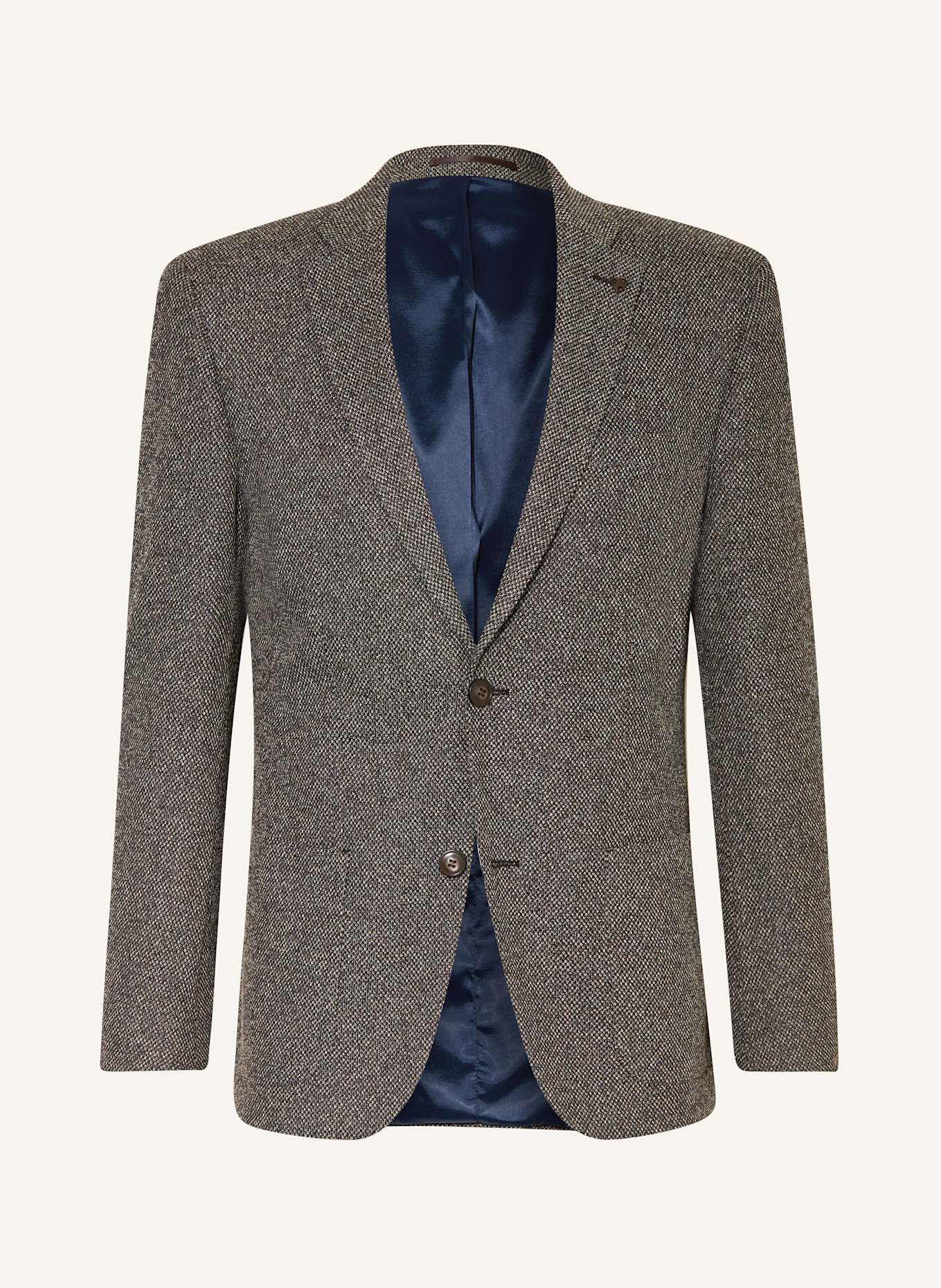 Roy Robson Tailored jacket regular fit in brown gray