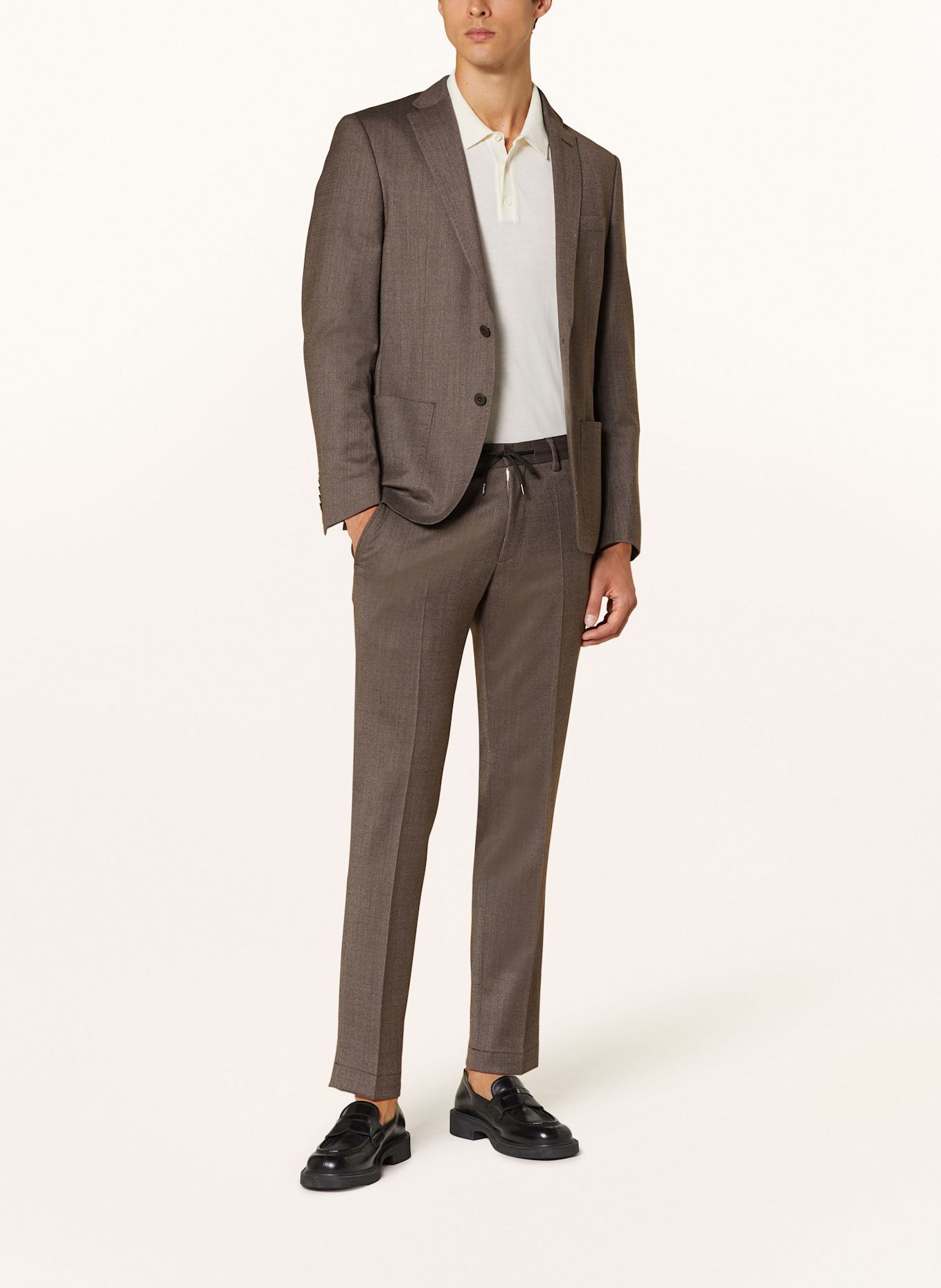 Roy Robson Suit trousers slim fit, Color: A230 LIGHT/PASTEL BROWN (Image 2)