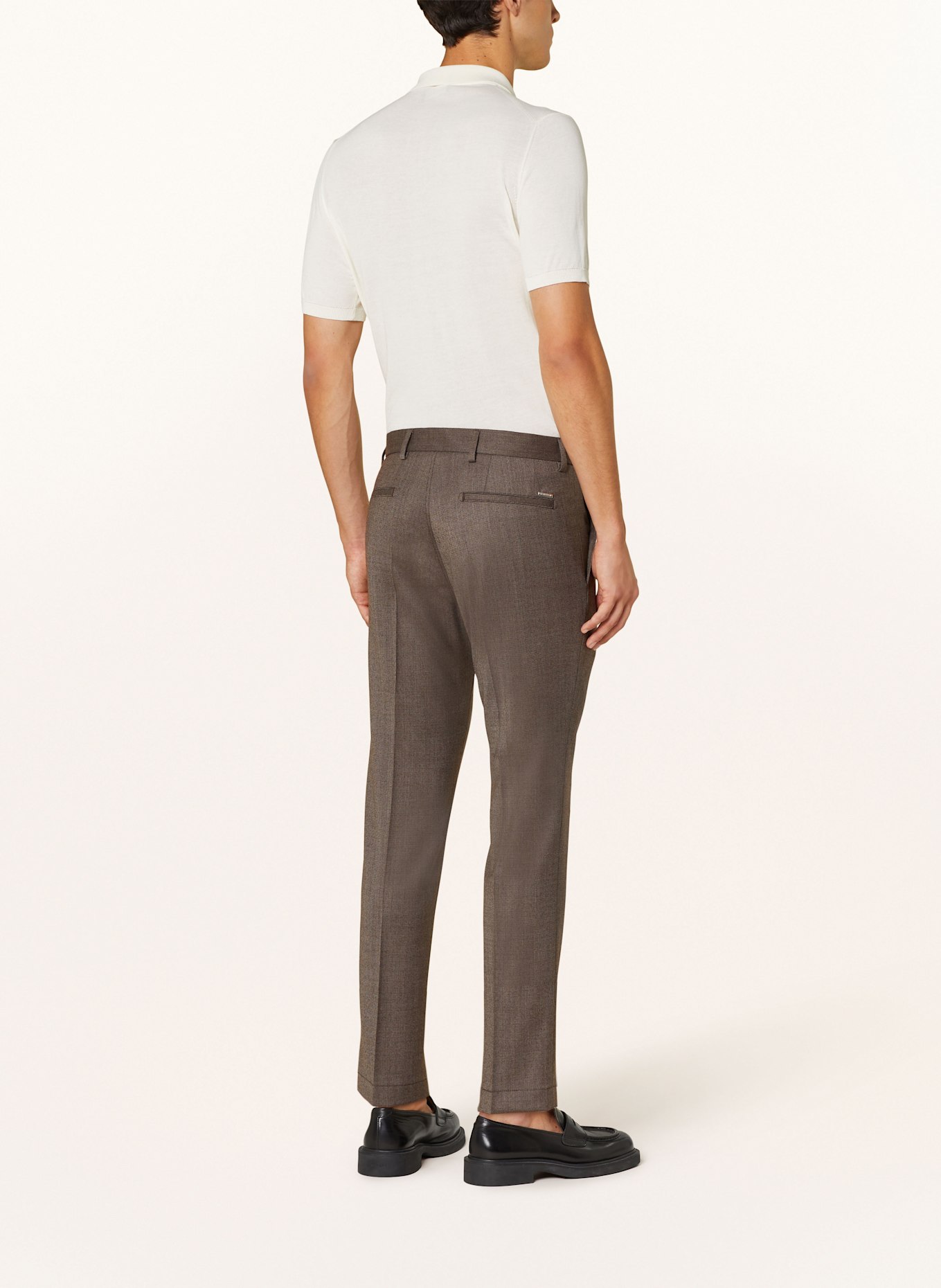 Roy Robson Suit trousers slim fit, Color: A230 LIGHT/PASTEL BROWN (Image 4)