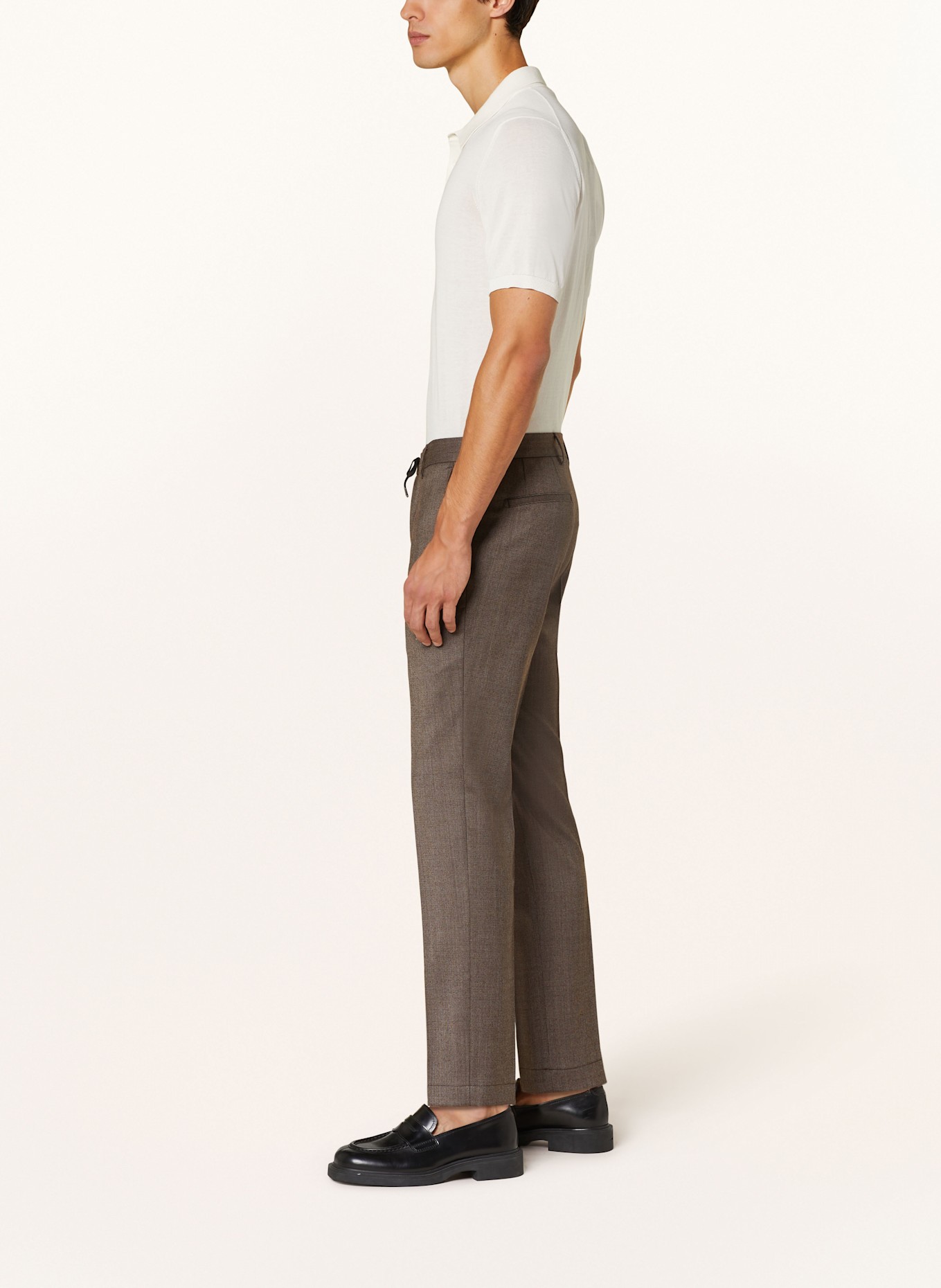 Roy Robson Suit trousers slim fit, Color: A230 LIGHT/PASTEL BROWN (Image 5)