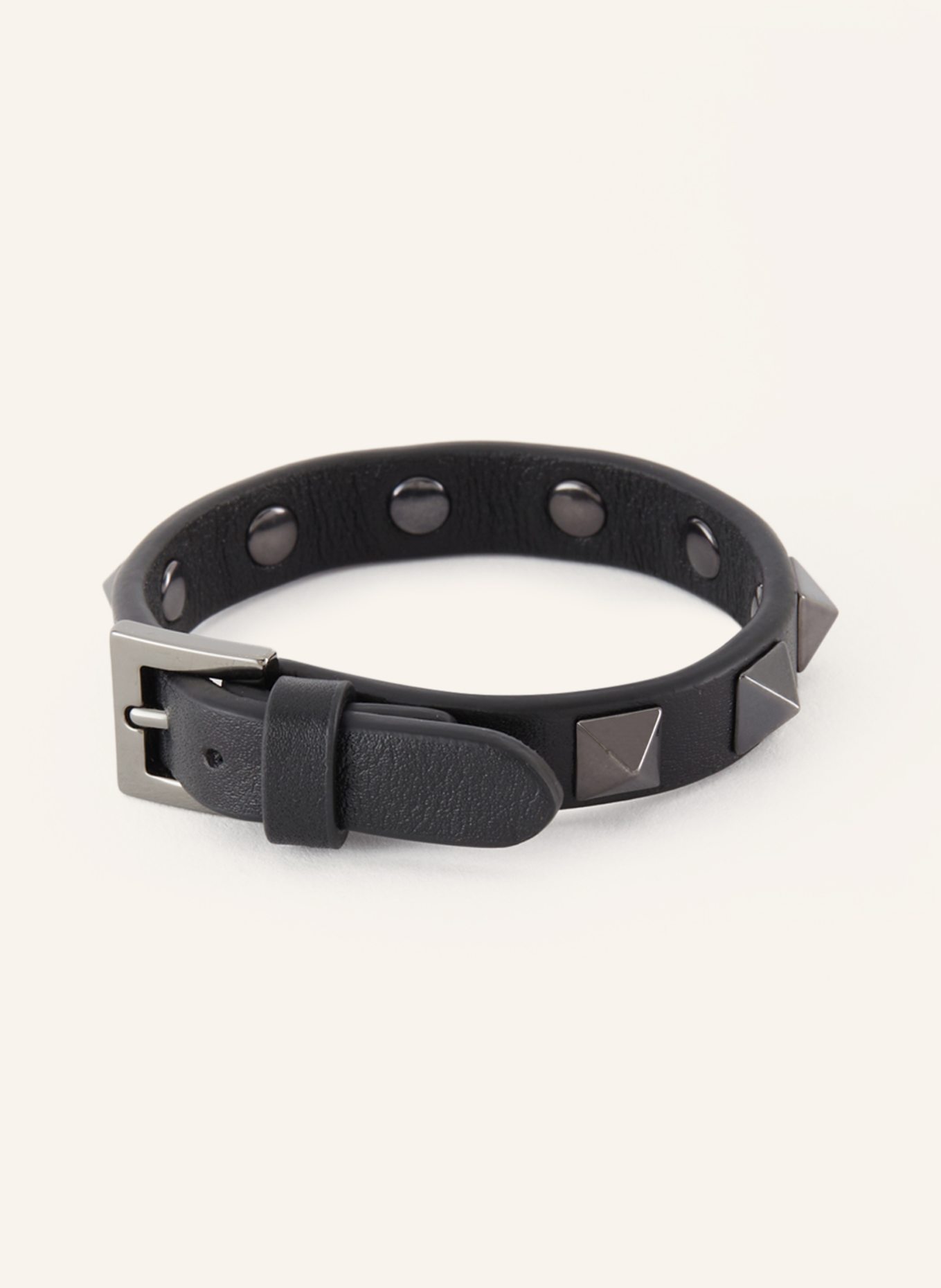 Rockstud leather bracelet hotsell