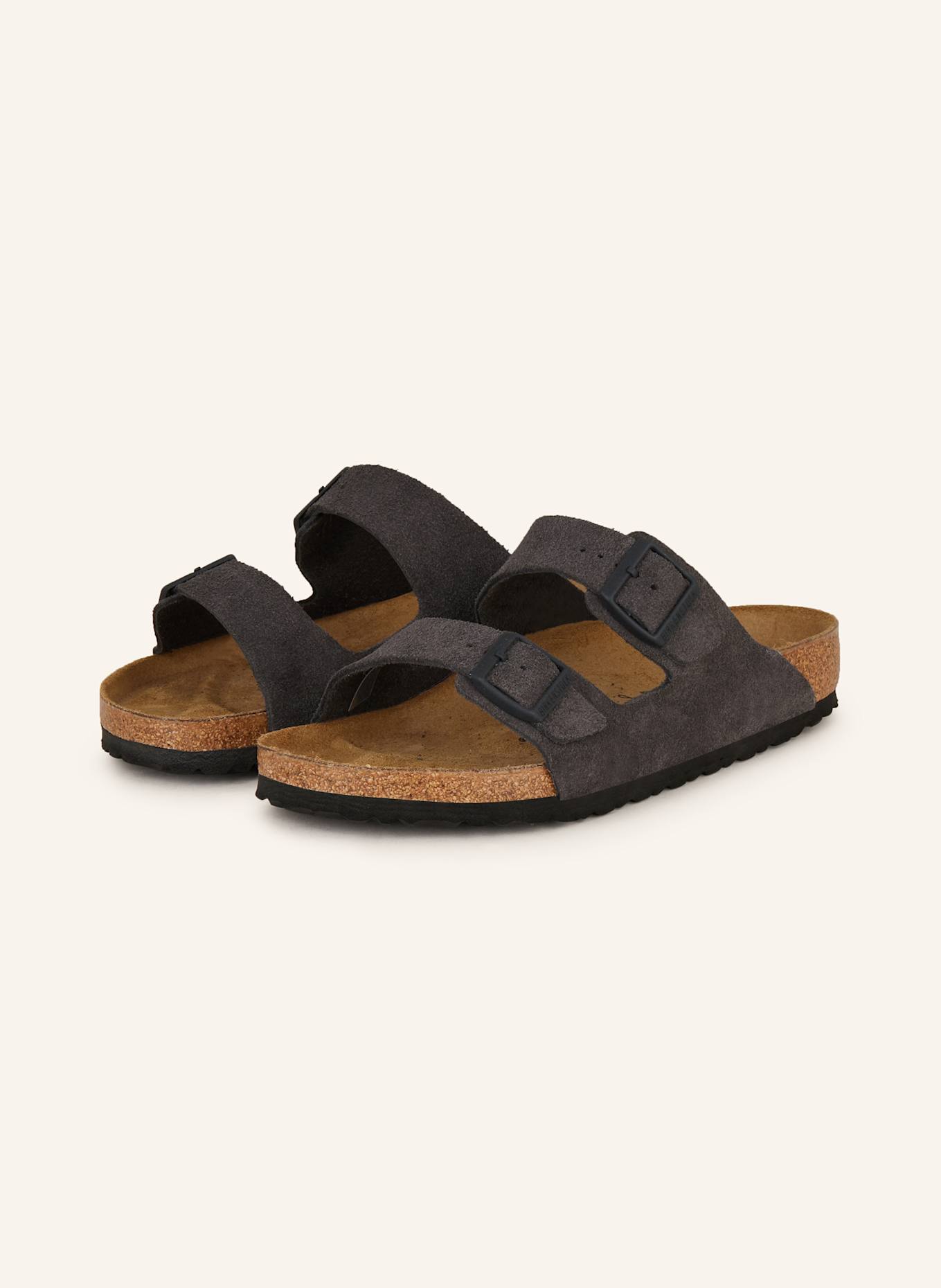 BIRKENSTOCK Slides ARIZONA, Color: DARK GRAY (Image 1)