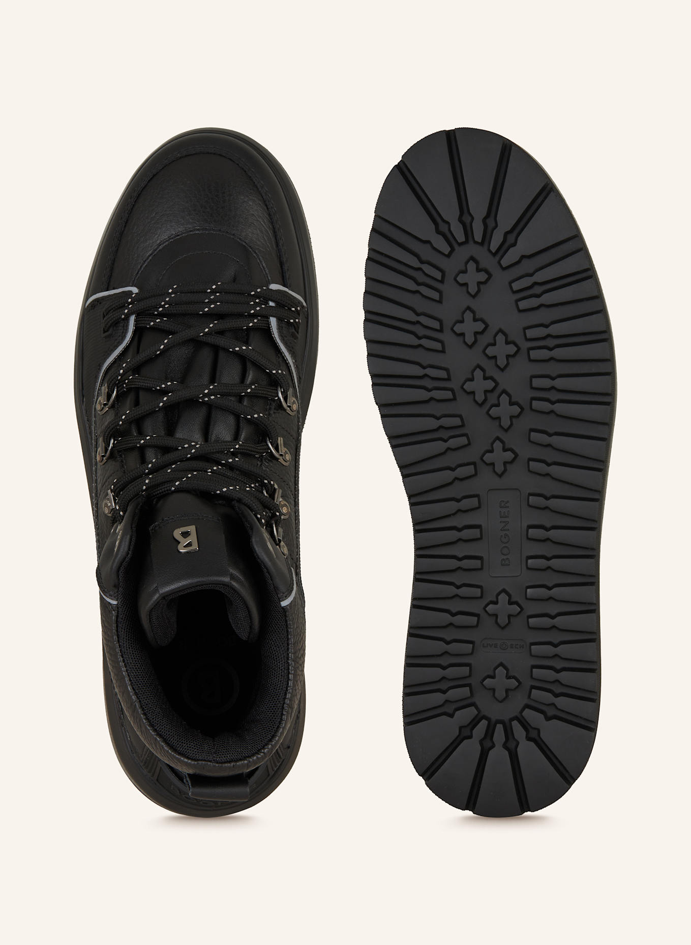 BOGNER Schnürboots ANTWERP M 7 A: SCHWARZ