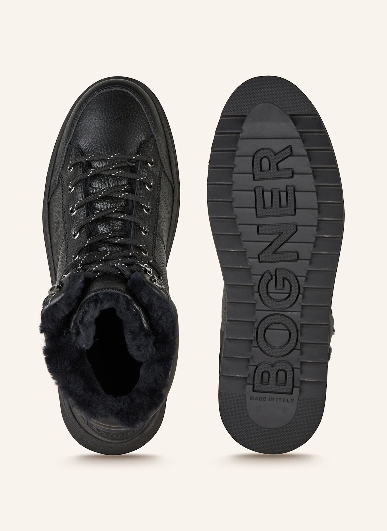 BOGNER Schnürboots BUCHAREST 3 A: SCHWARZ