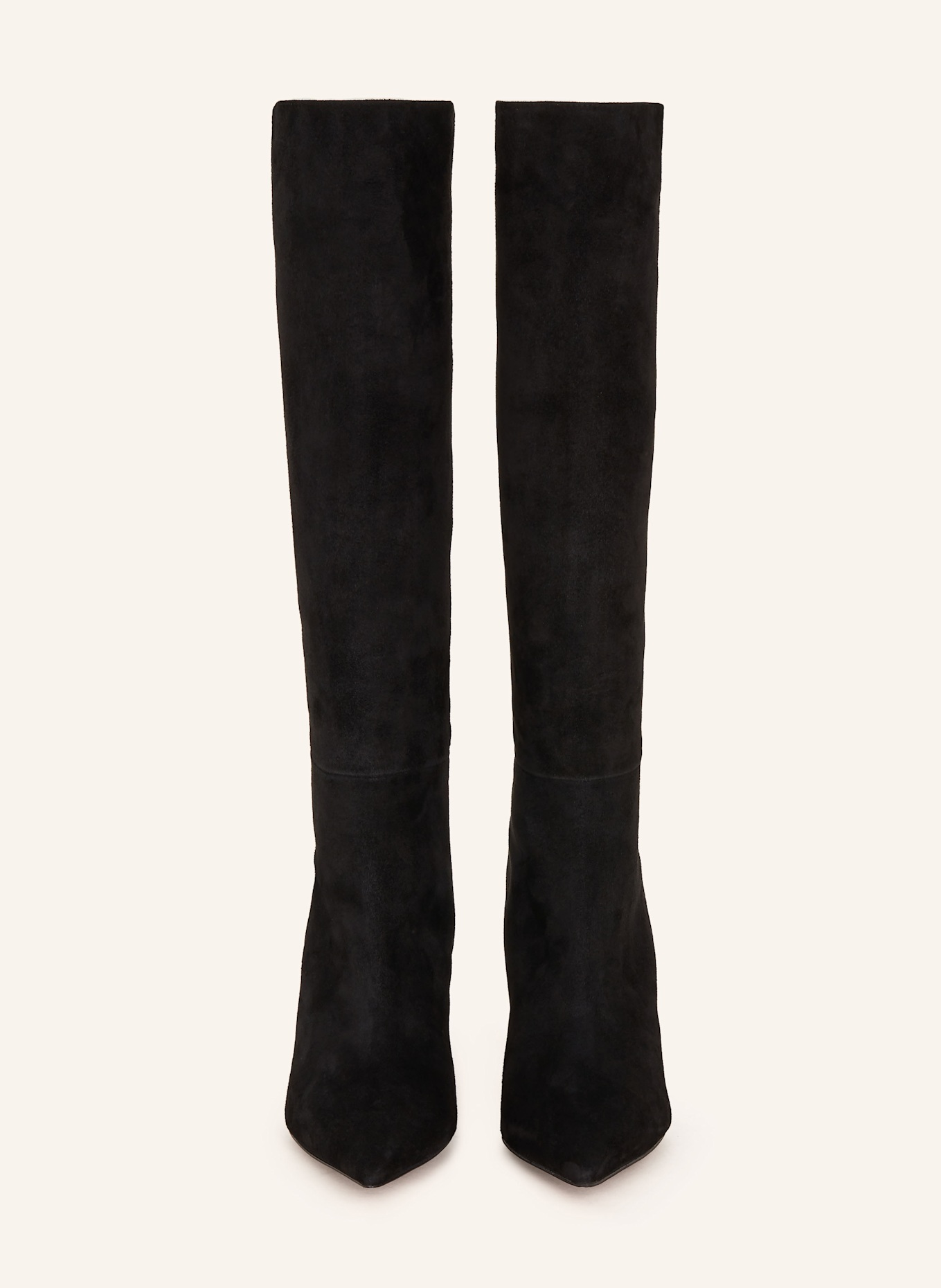 Di black suede over the knee boots top