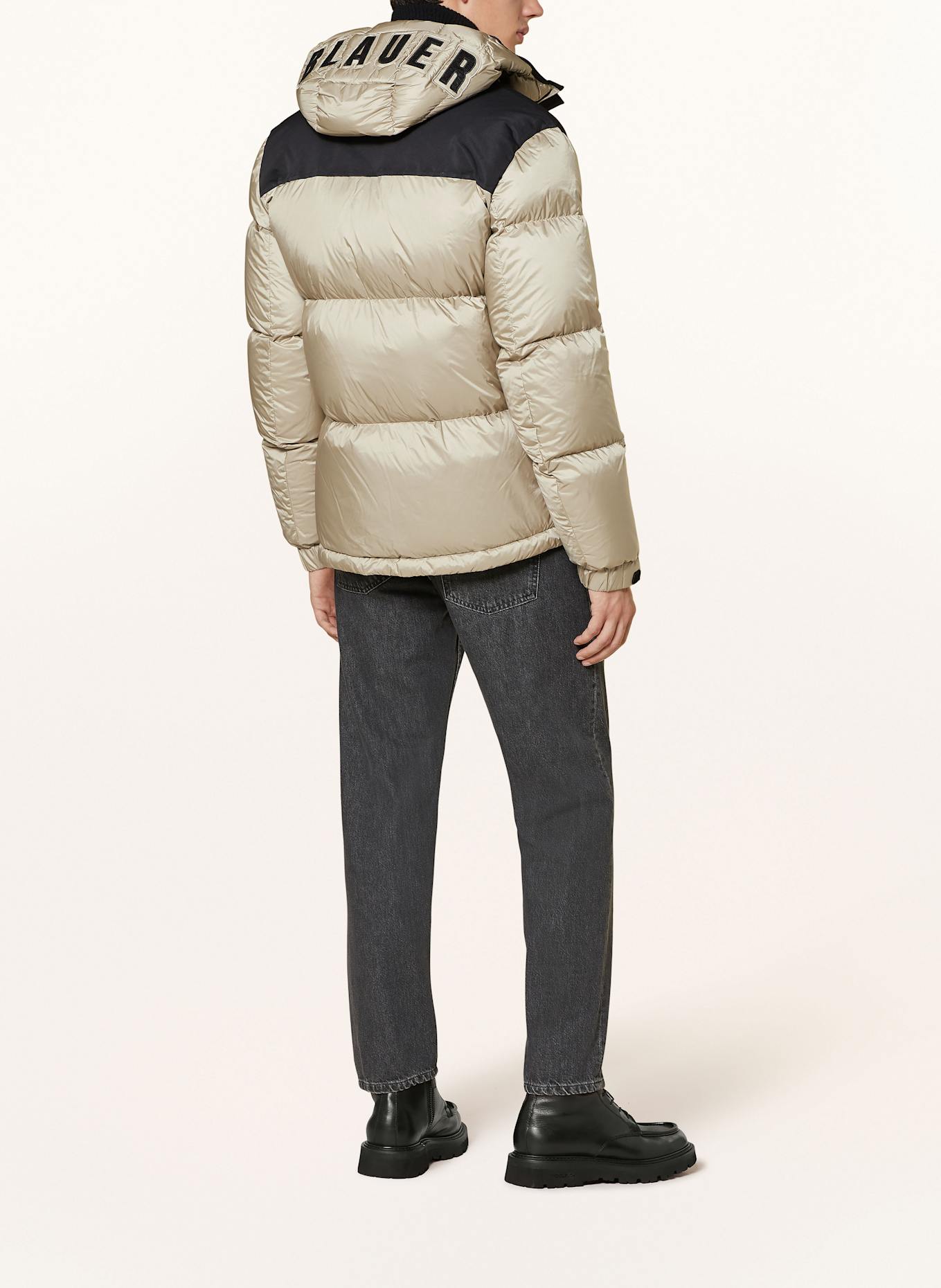 Blauer Kurtka puchowa: JASNOBRĄZOWY/ CZARNY