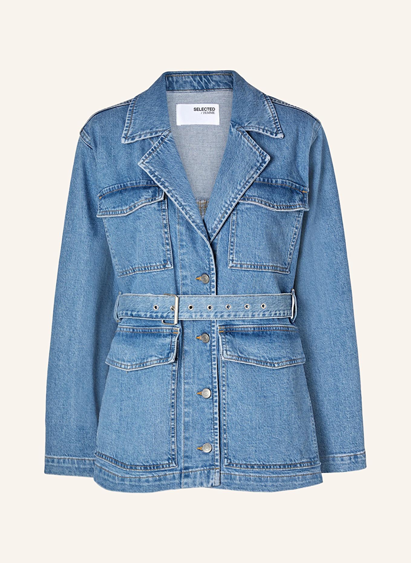 SELECTED Femme veste en jean: BLEU CLAIR