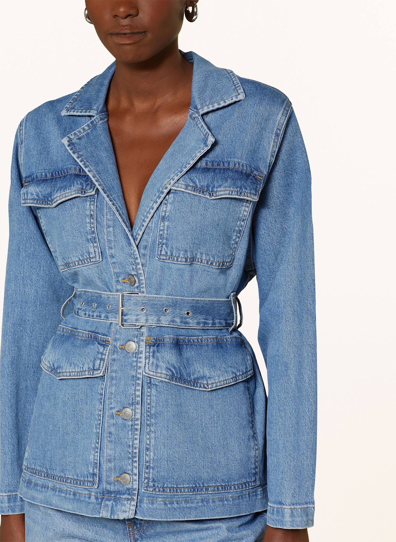 SELECTED Femme veste en jean: BLEU CLAIR