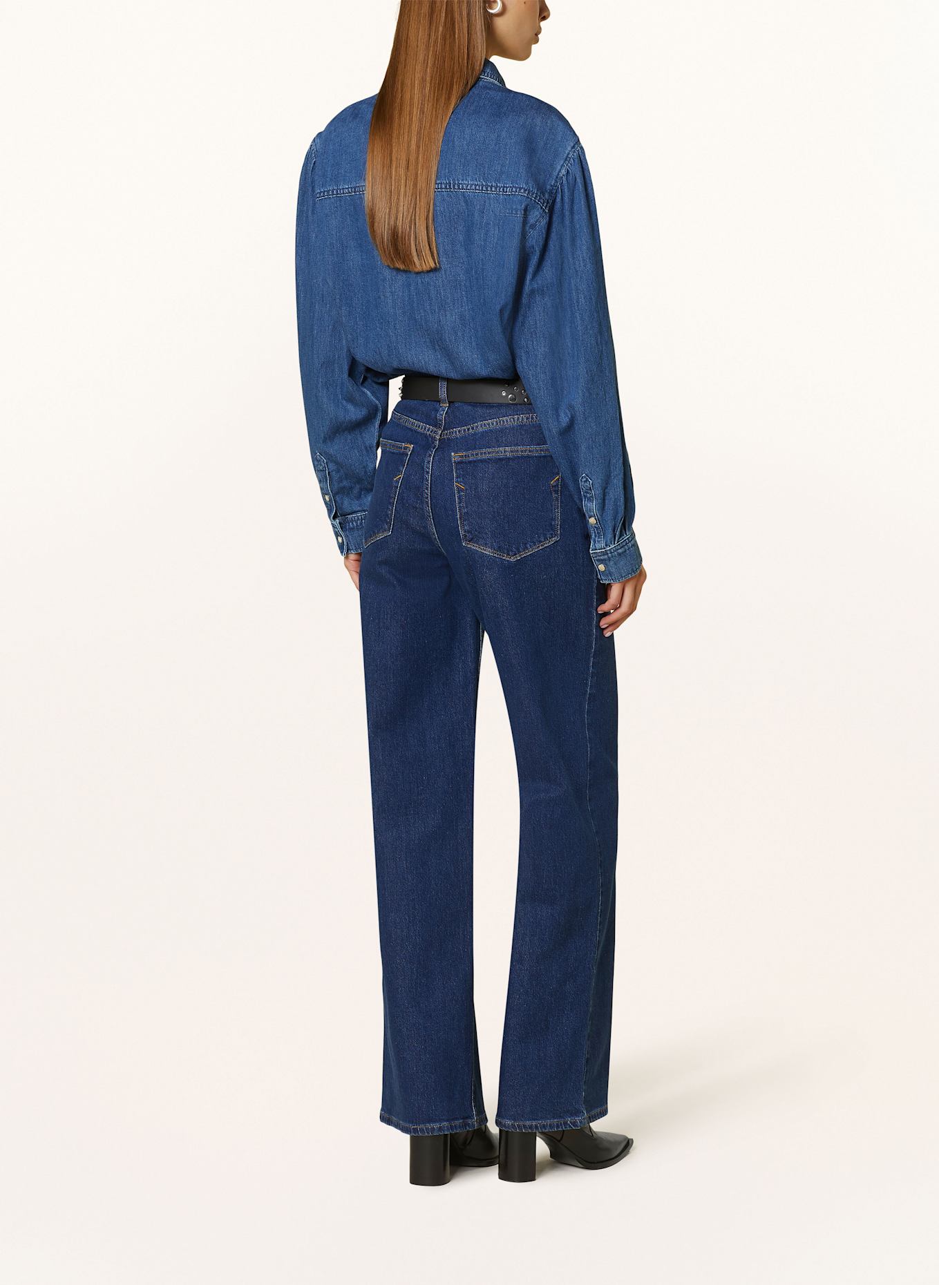 SELECTED Straight jeans, Color: DARK BLUE DENIM (Image 3)