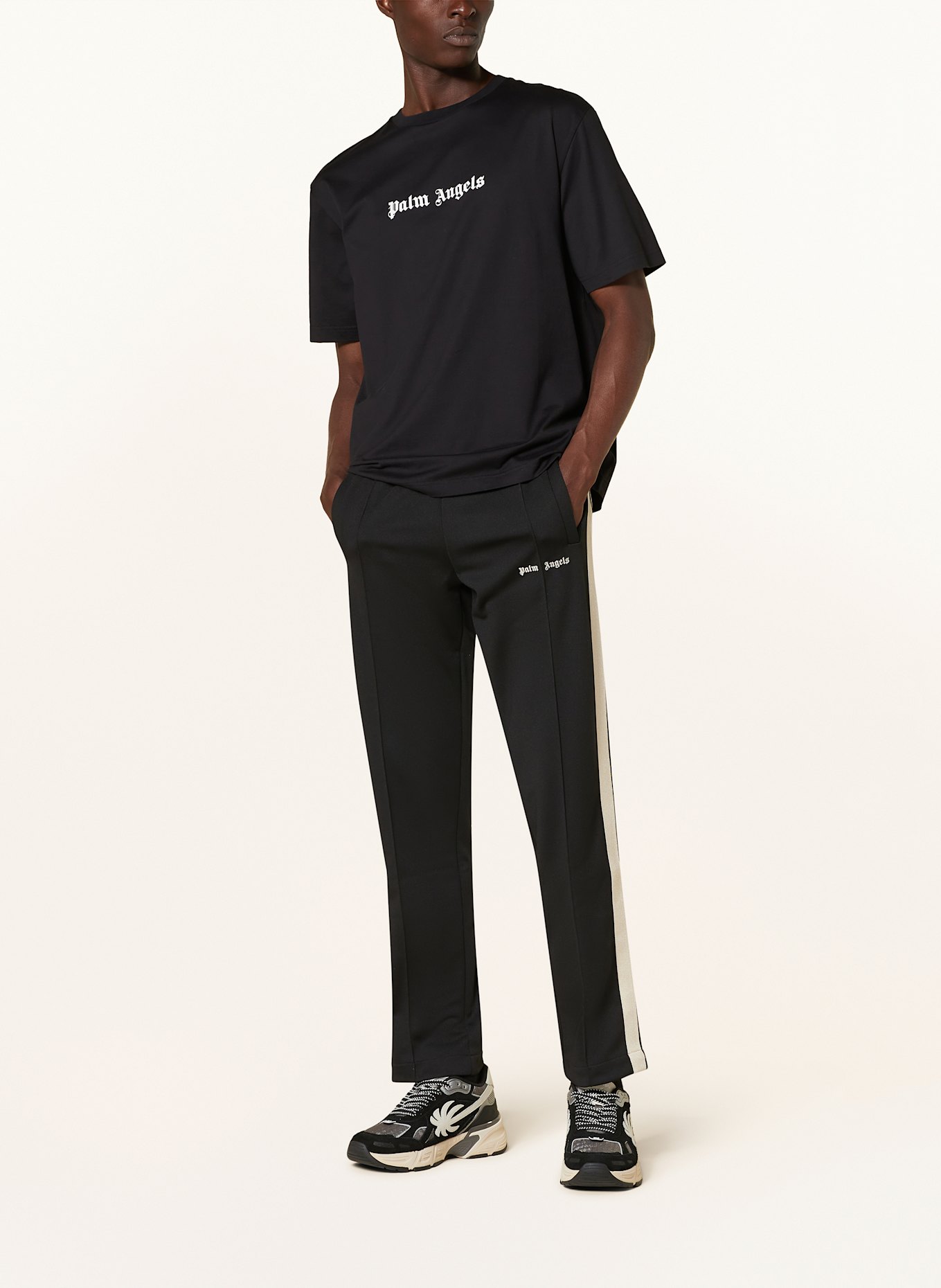 Palm Angels T-shirt: CZARNY