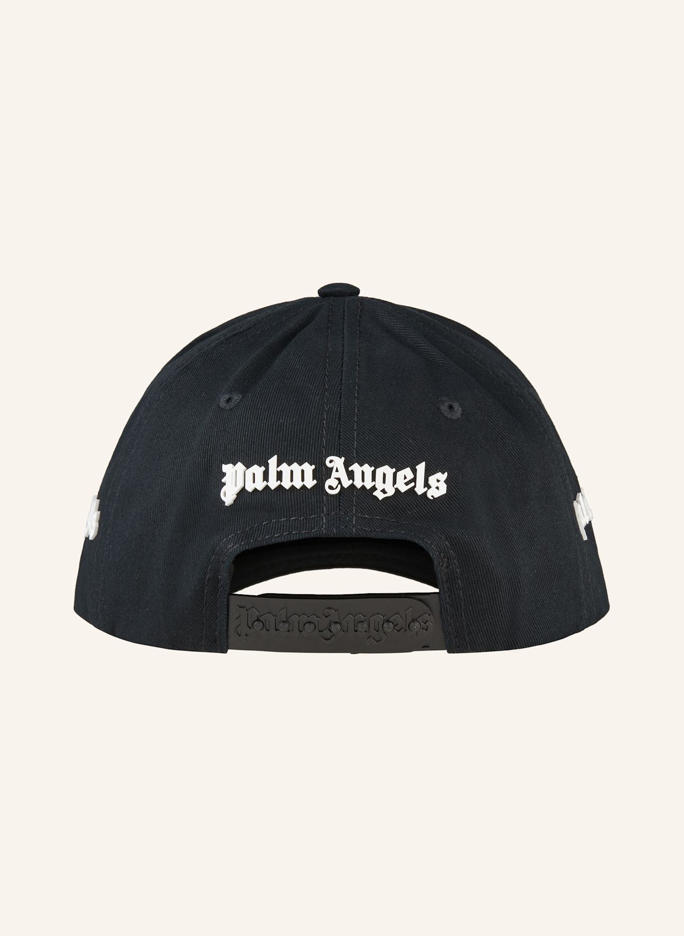 Palm Angels Czapka z daszkiem: CZARNY/ BIAŁY