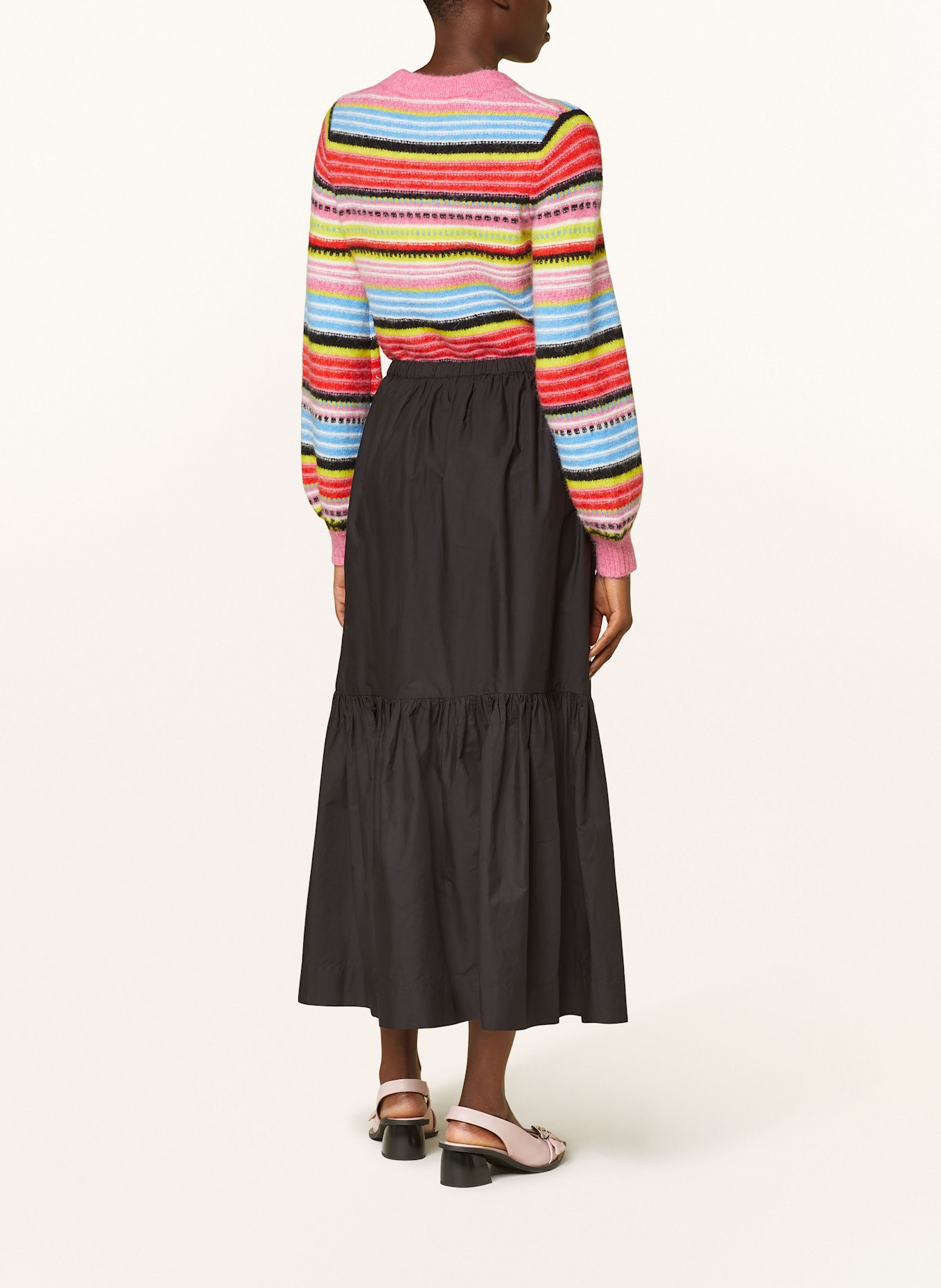 GANNI Skirt, Color: BLACK (Image 3)