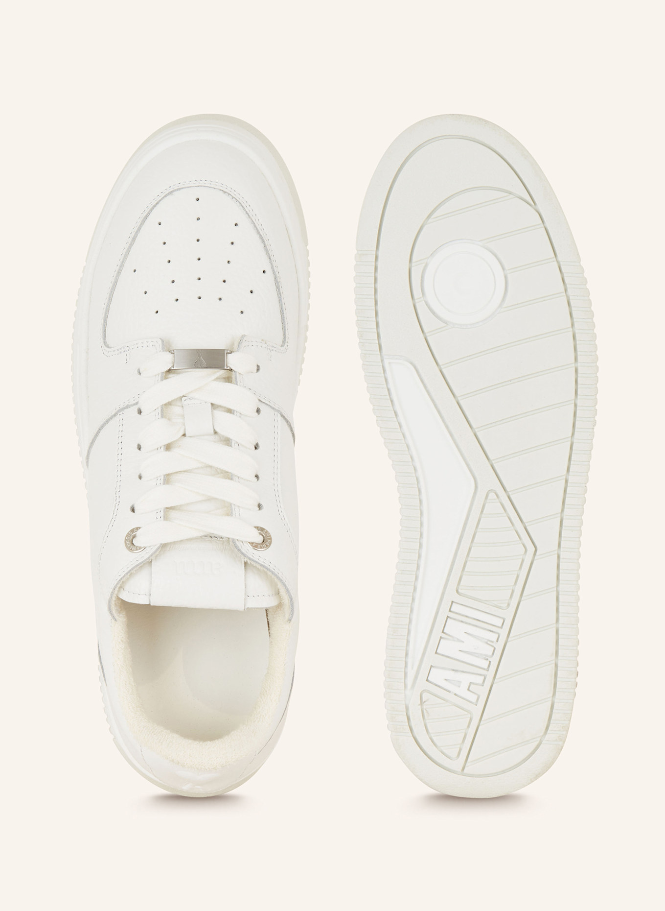 AMI PARIS Sneaker NEW LACE UP ARCADE, Farbe: WEISS (Bild 5)