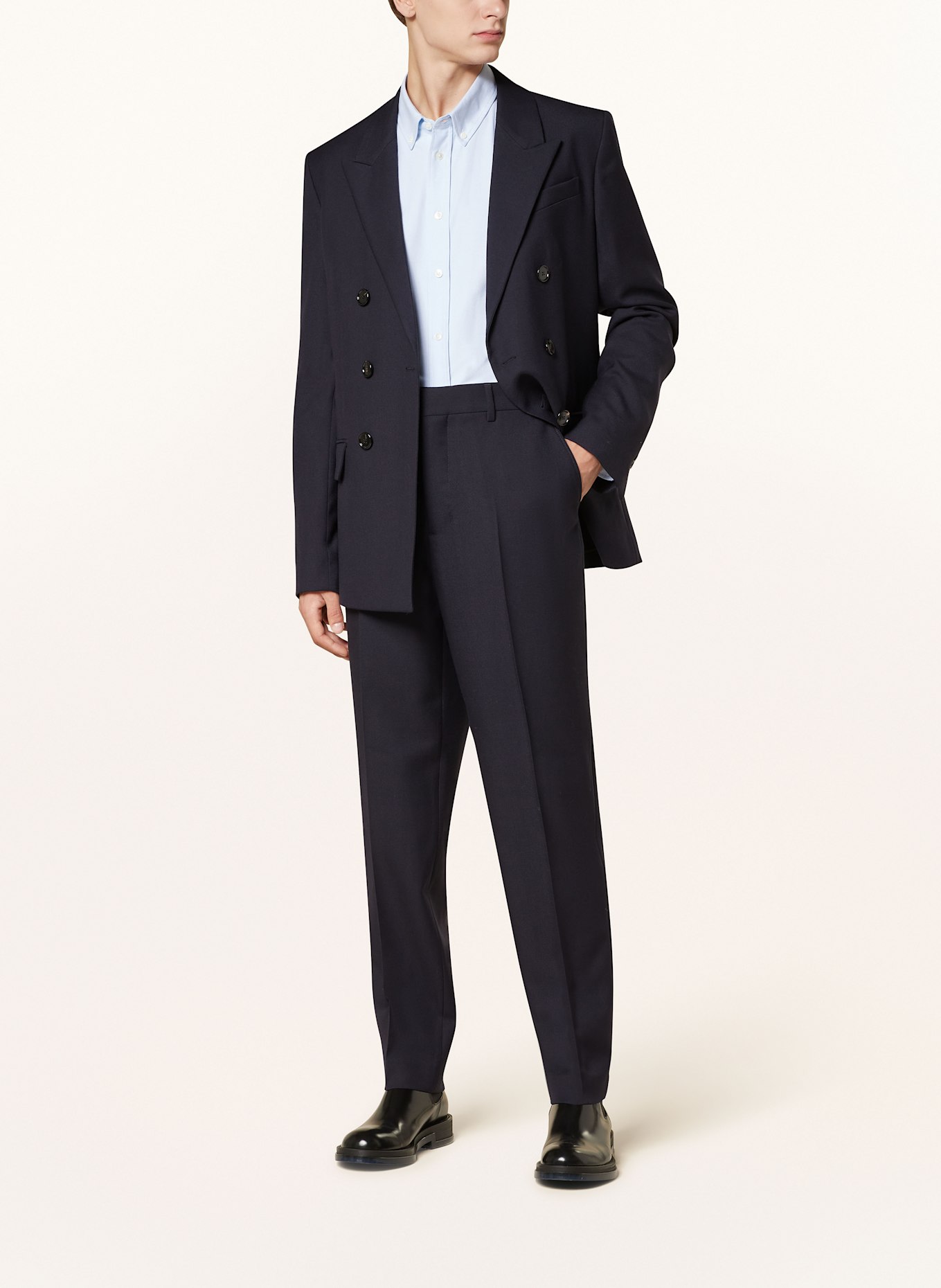 AMI PARIS Oxfordhemd Extra Slim Fit: HELLBLAU