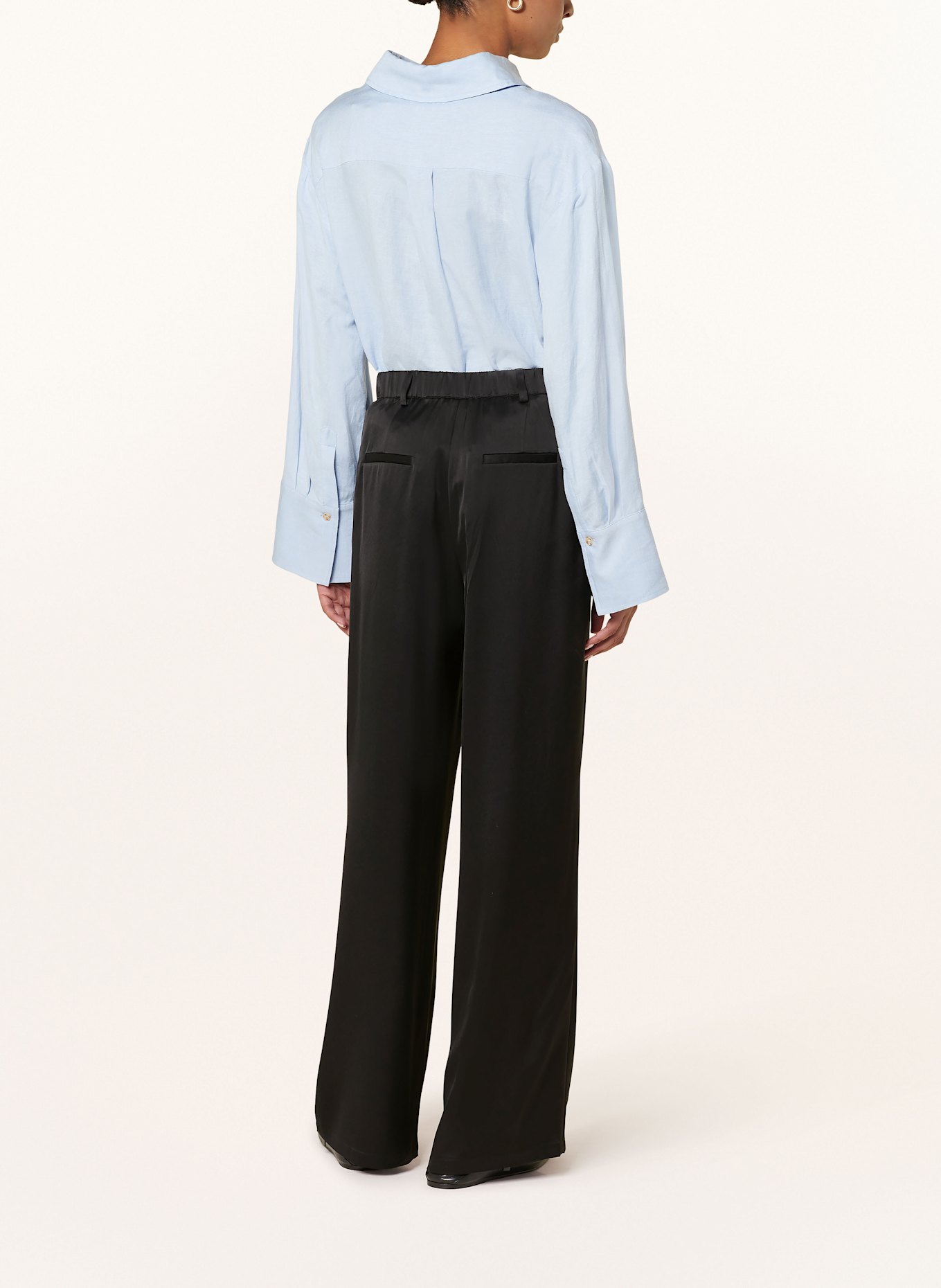 MALINA Satinhose SARAH, Farbe: SCHWARZ (Bild 3)
