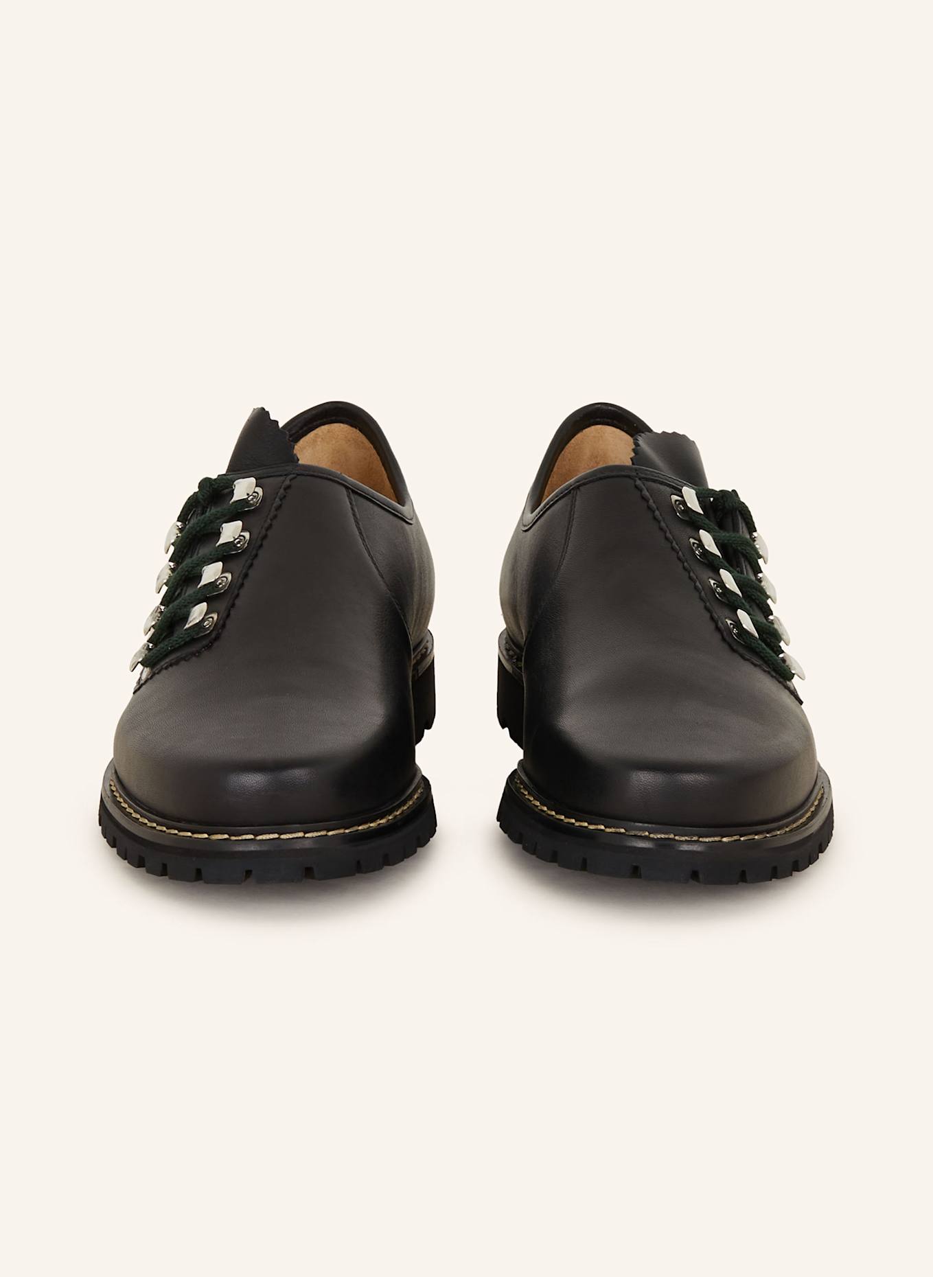 Dirndl & Bua Haferlschuhe RINDBOX: SCHWARZ