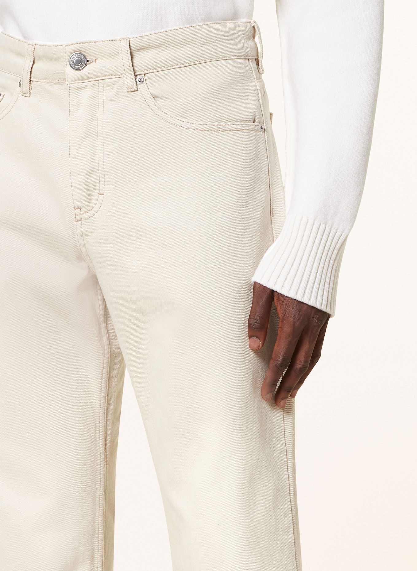 AMI PARIS Jeans Classic Fit: ECRU