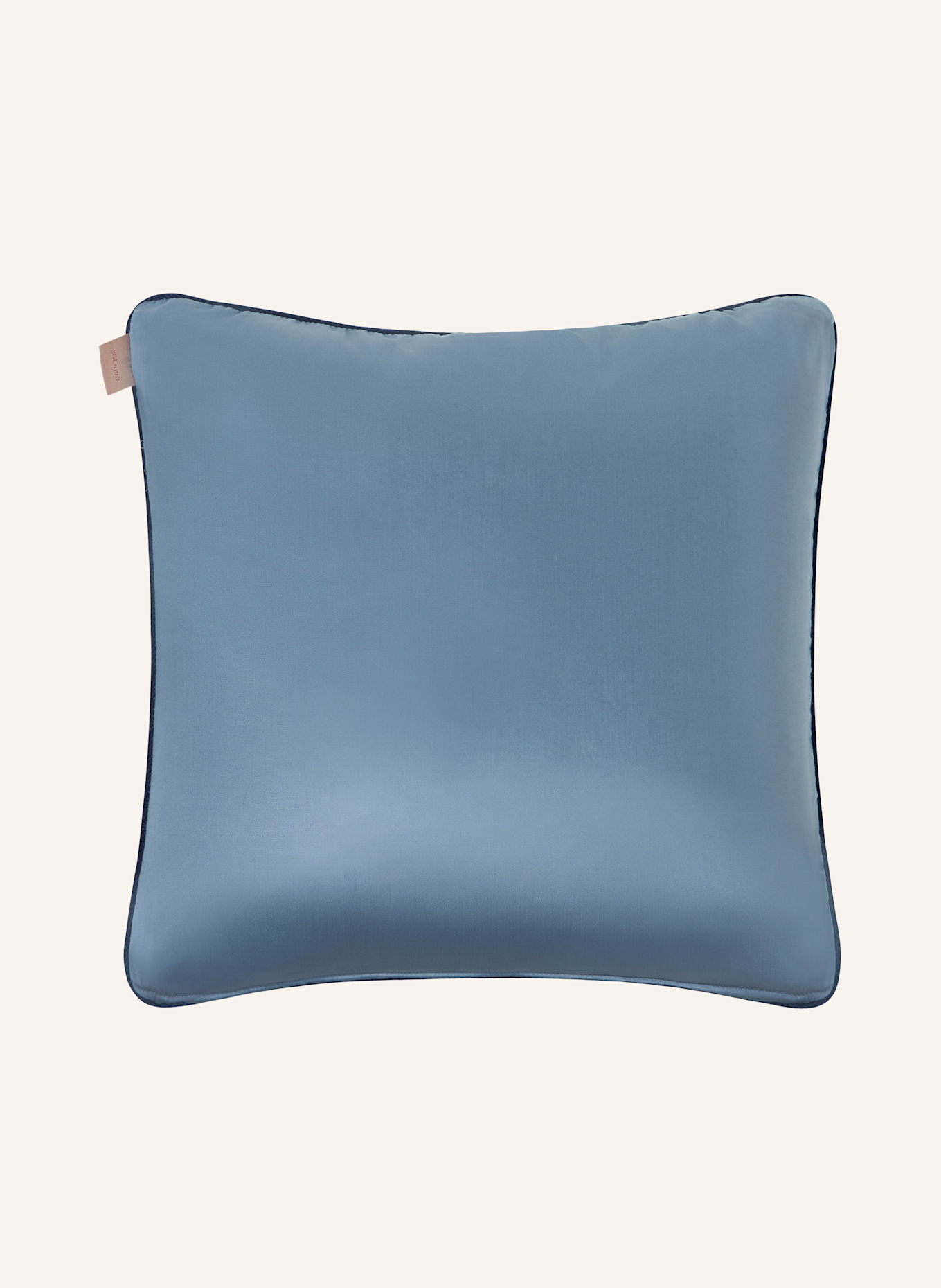 ETRO Home Dekokissen aus Satin, Farbe: BLAU/ KHAKI (Bild 2)