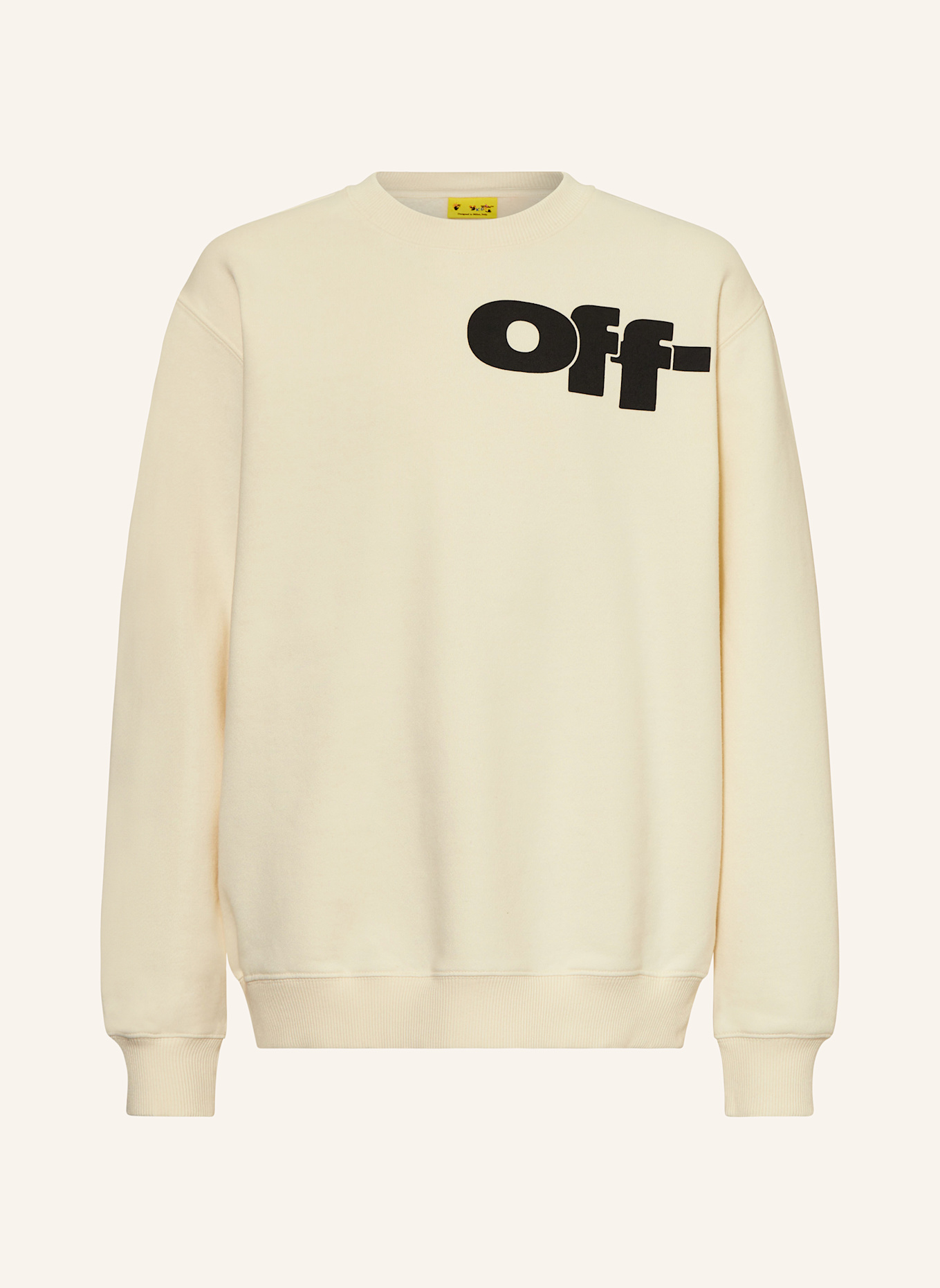 White crew neck hoodie cheap
