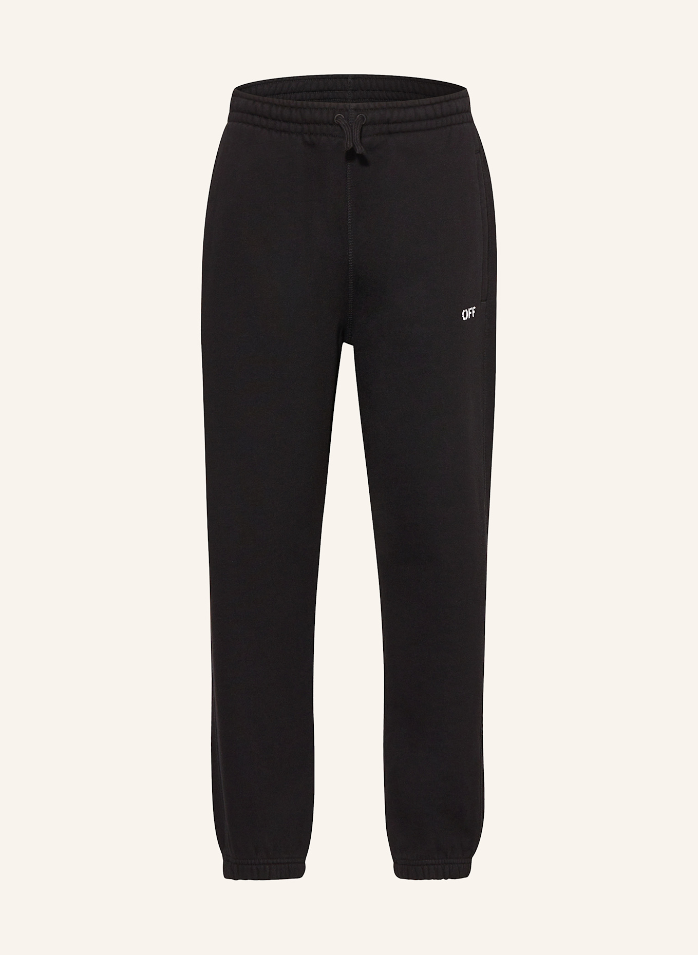 Off-White Sweatpants: SCHWARZ