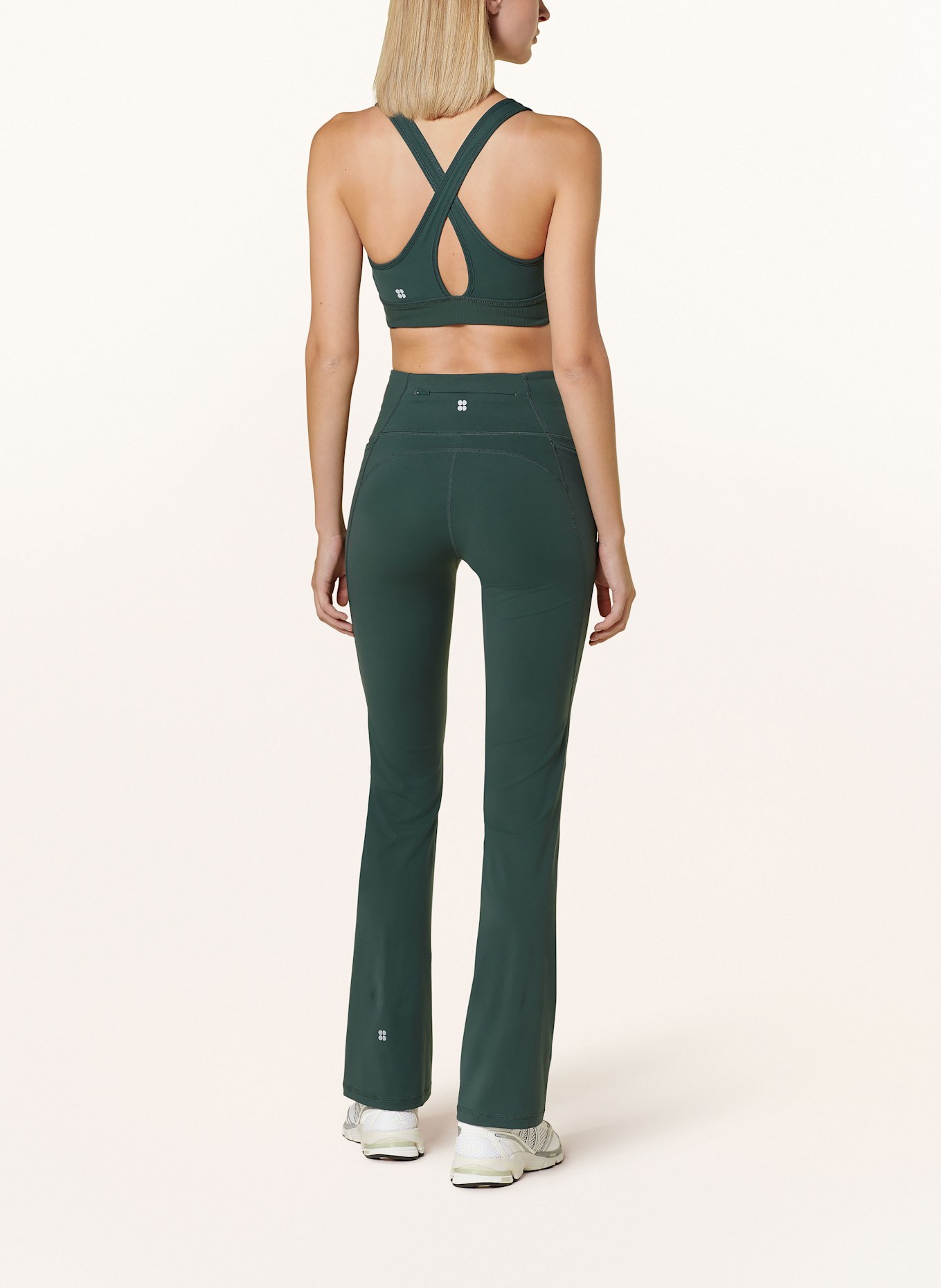 Sweaty Betty Tights POWER BOOTCUT: GRÜN