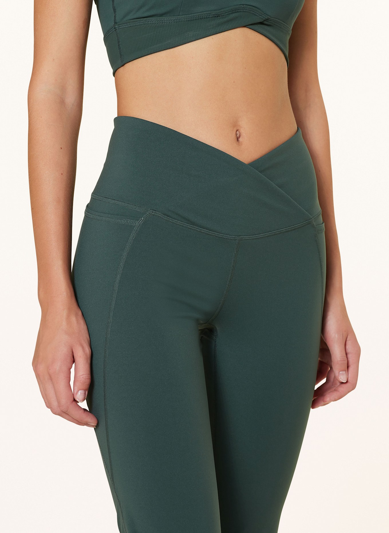 Sweaty Betty Tights POWER BOOTCUT: GRÜN