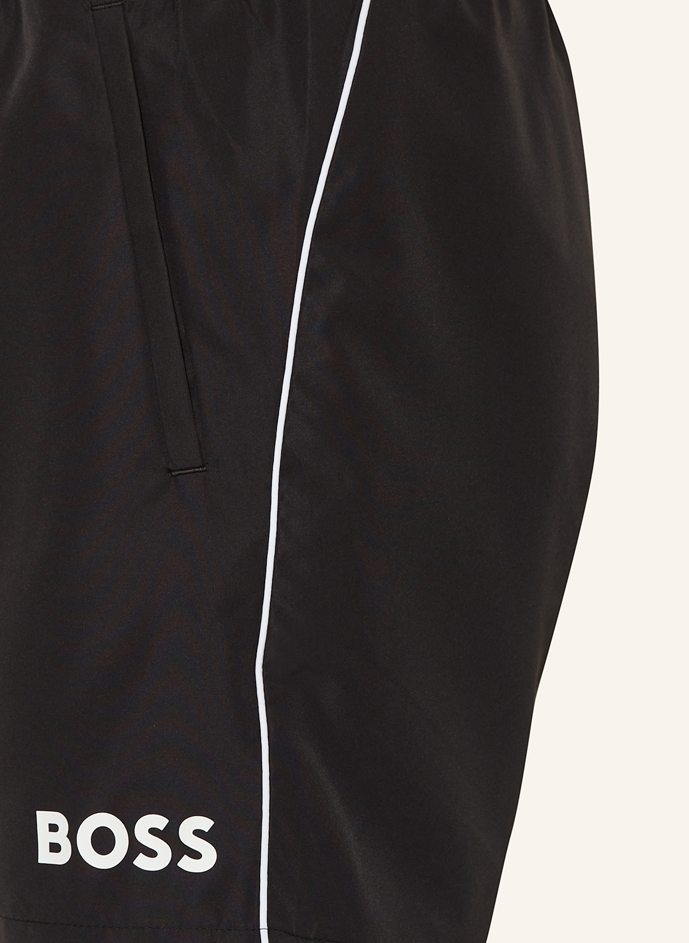 BOSS Swim shorts STARFISH, Color: BLACK (Image 3)
