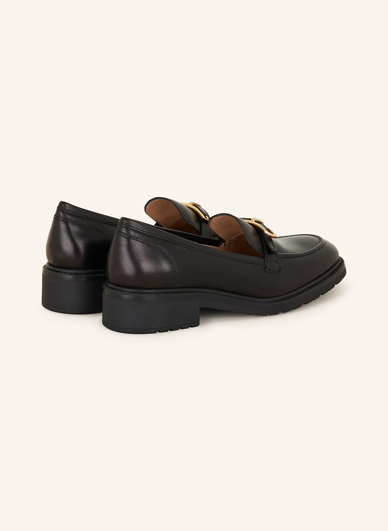 UNISA Loafersy ESTIVA: CZARNY
